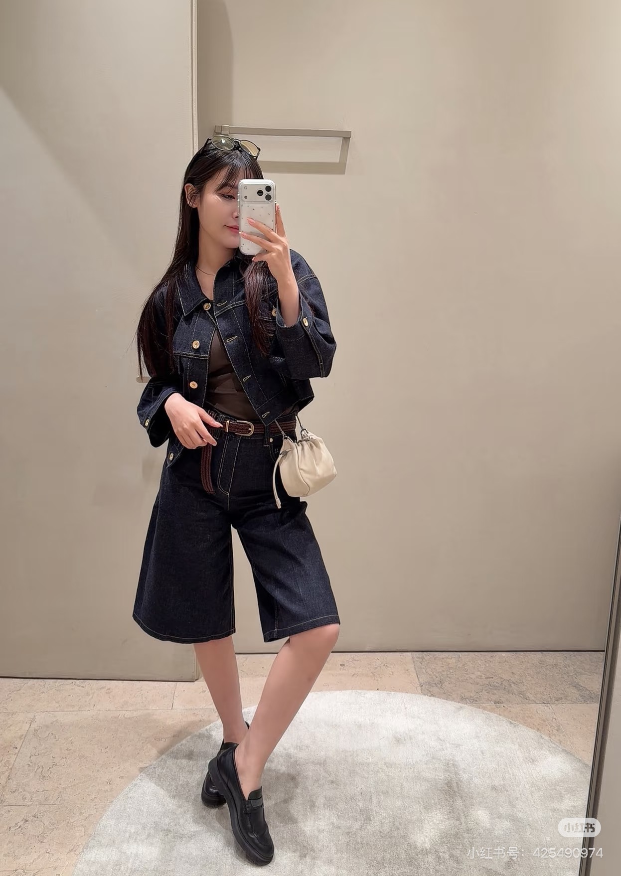 Brun 26ss denim jacket
