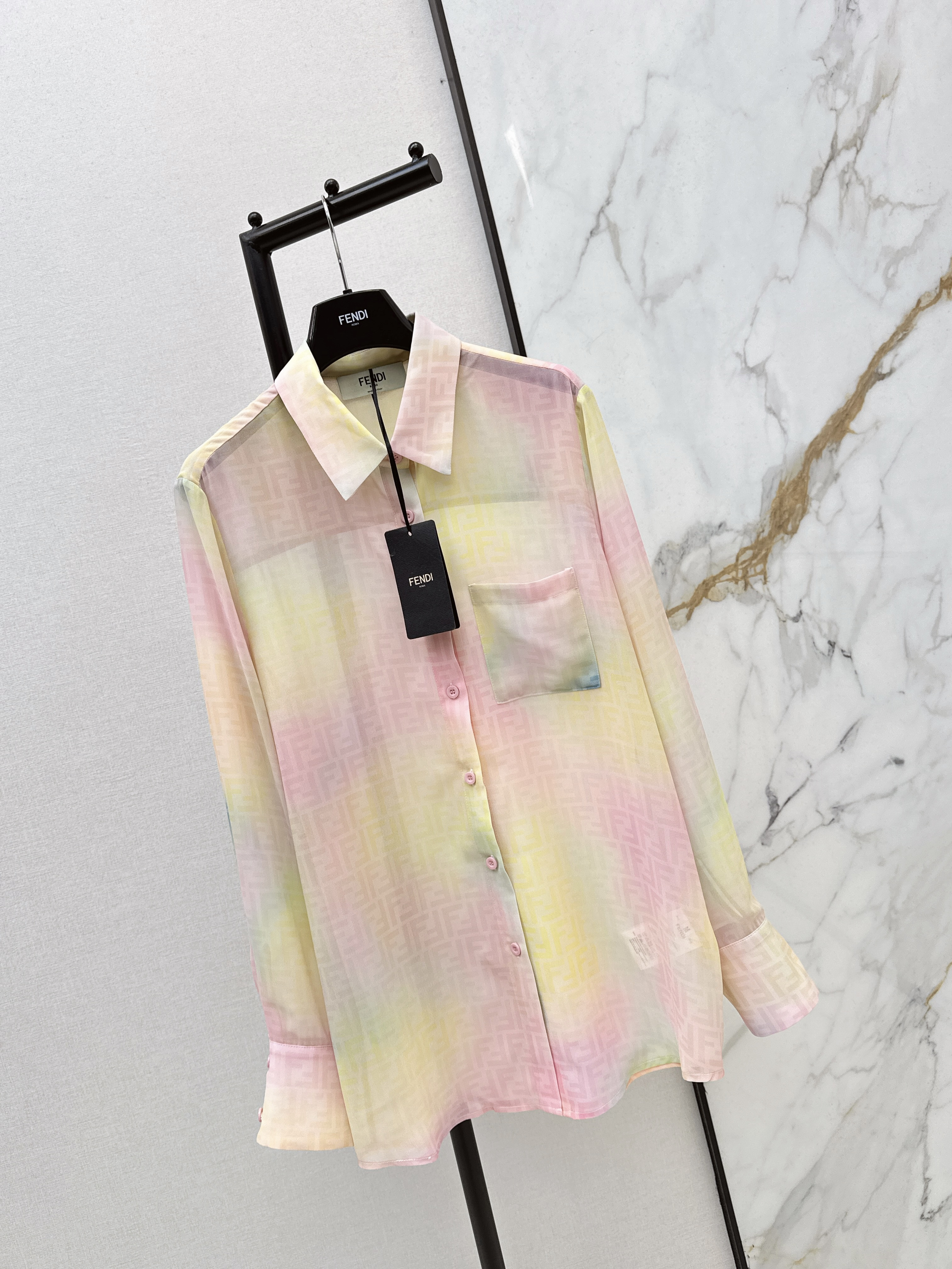 Fen 26ss print shirt