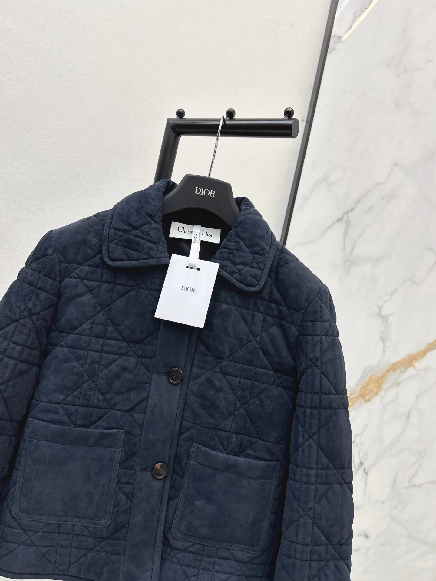 CD 25fw suede jacket