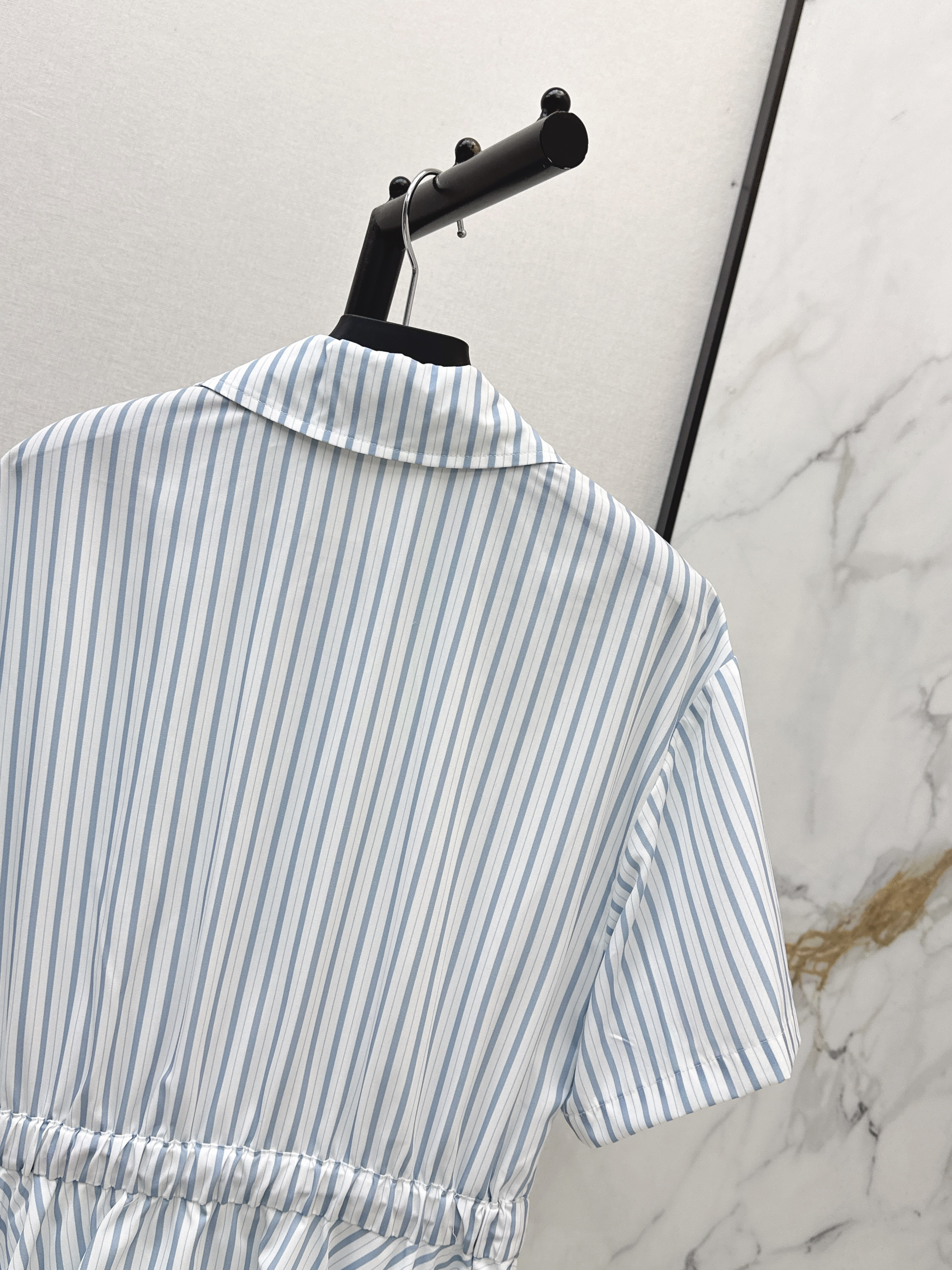 Pra 26ss stripe shirt dress