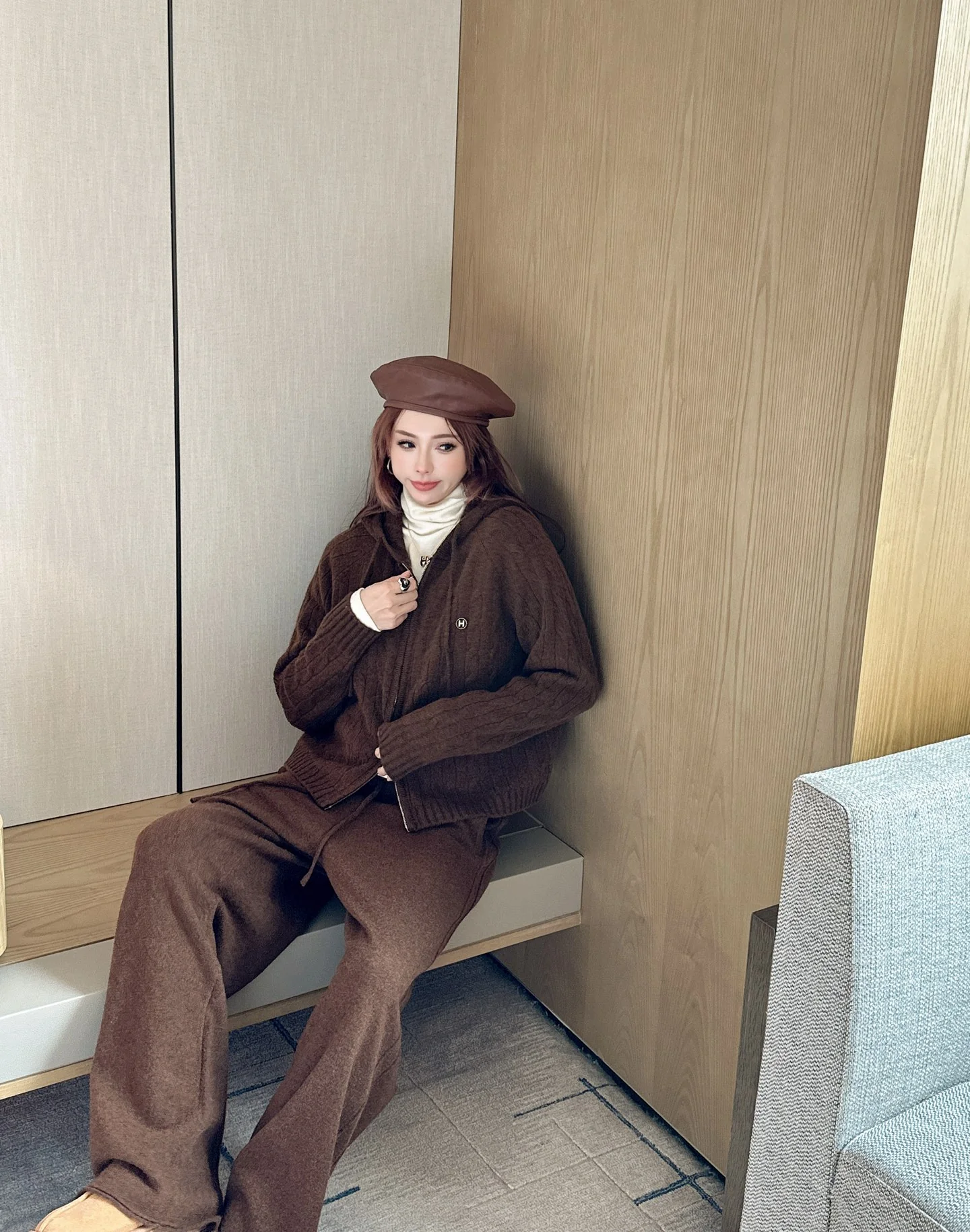 Herm 26ss wool outfit sets