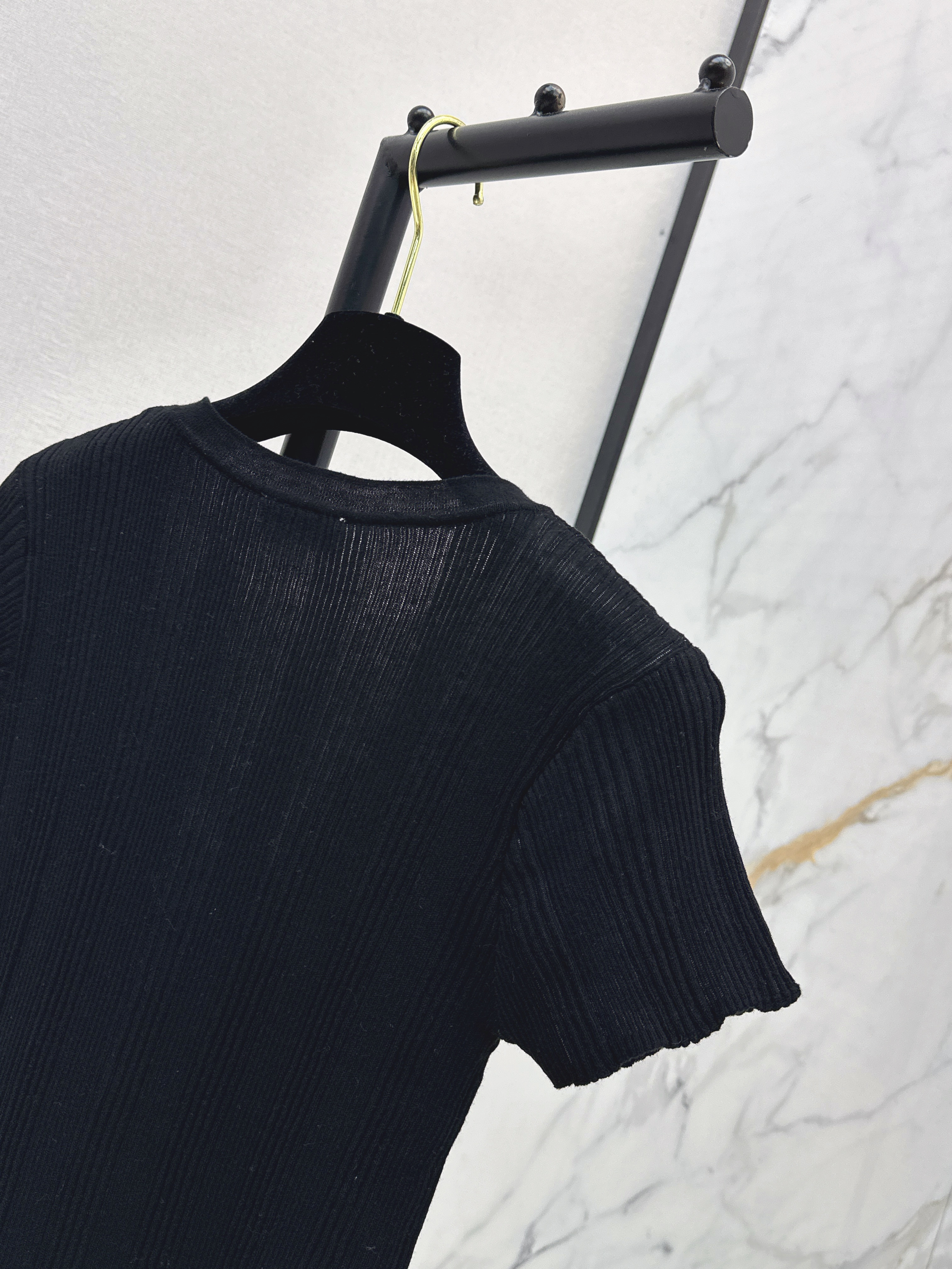 Chan 26ss knit T-shirt