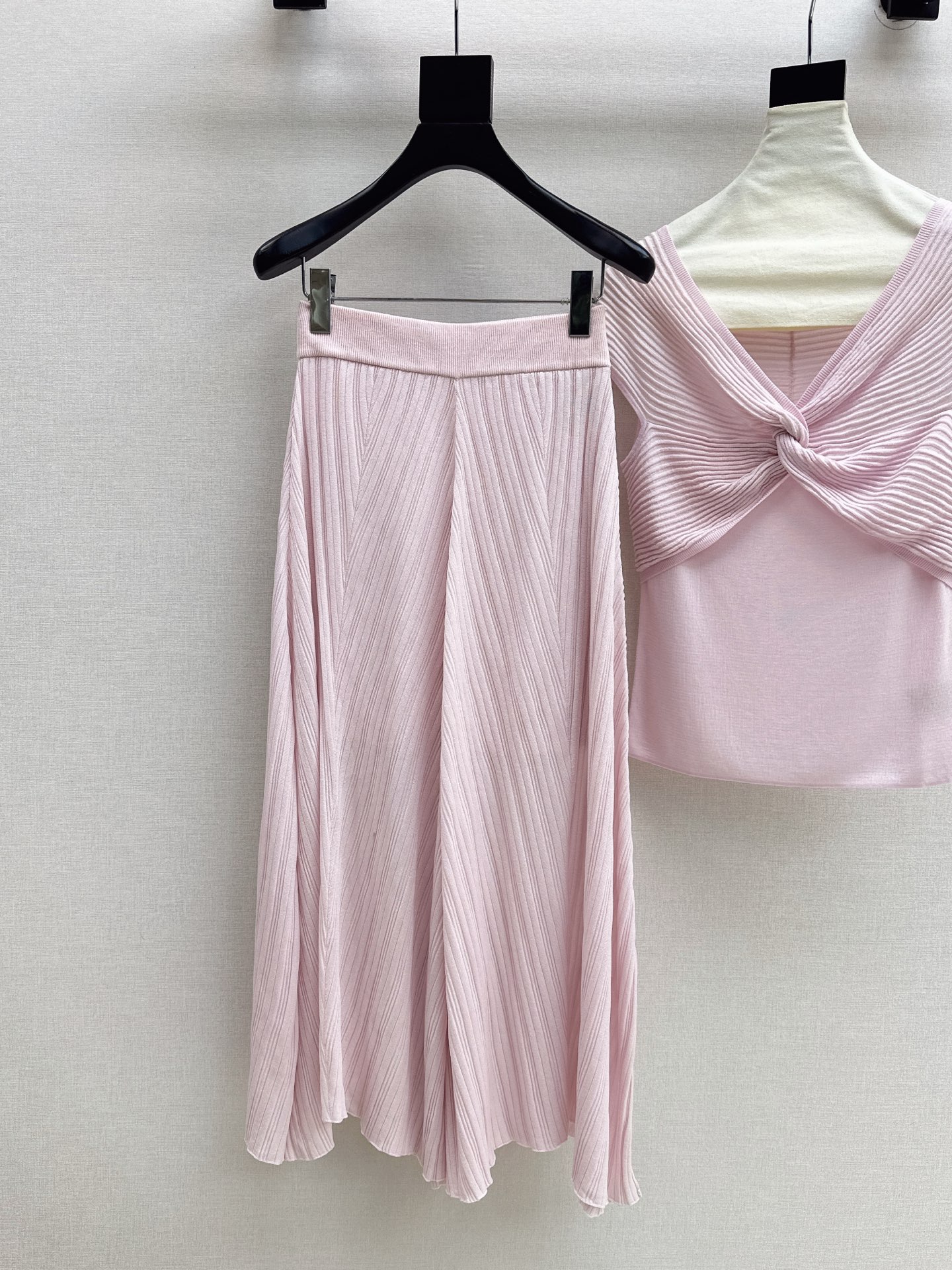 Chol 26ss knit suit