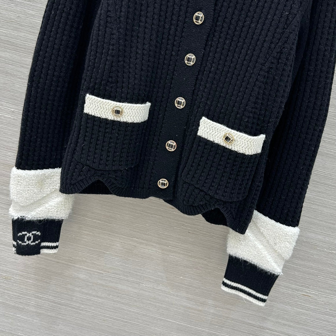 Chan 25fw knitted cardigan