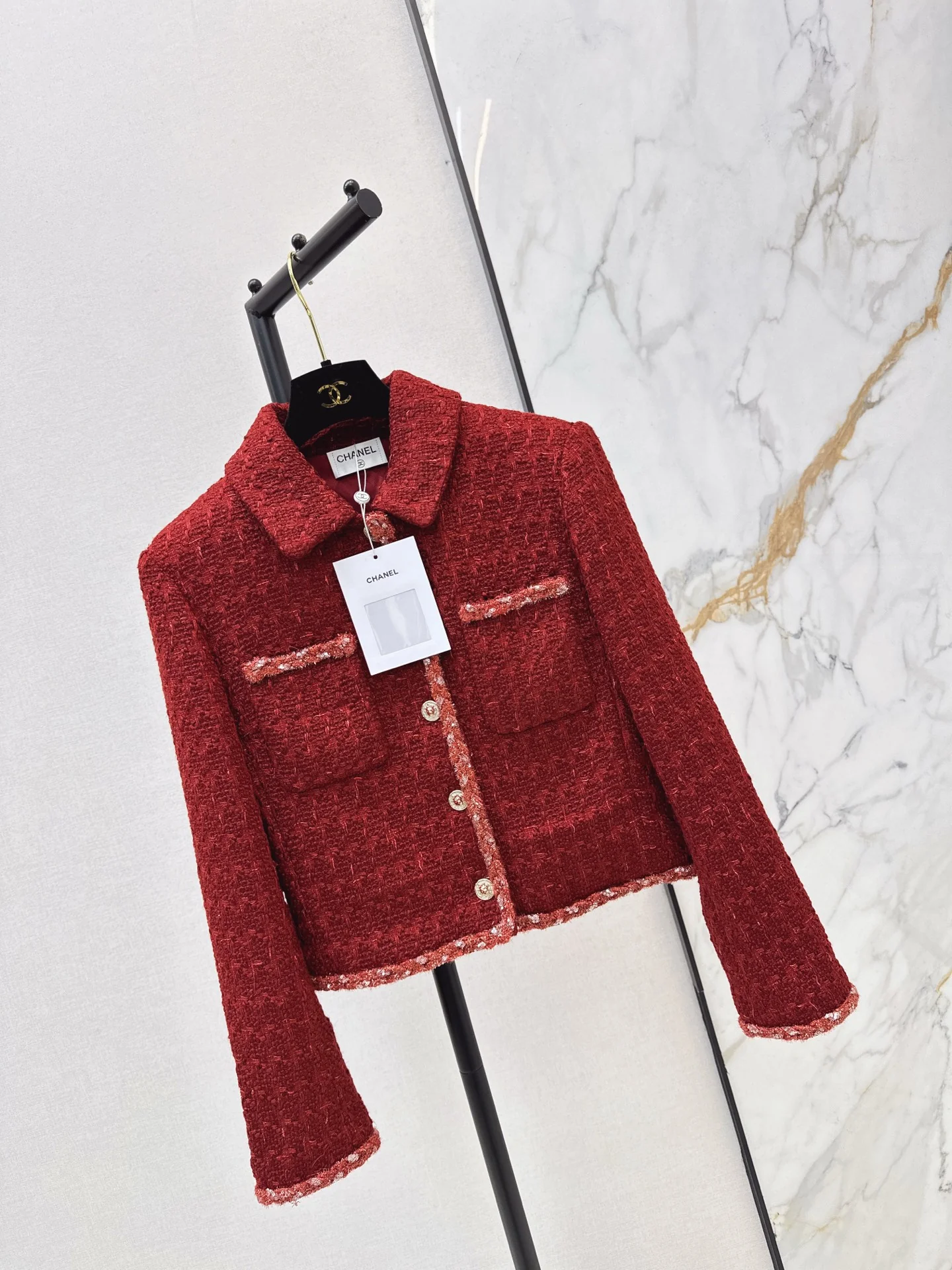 Chan 26ss tweed jacket