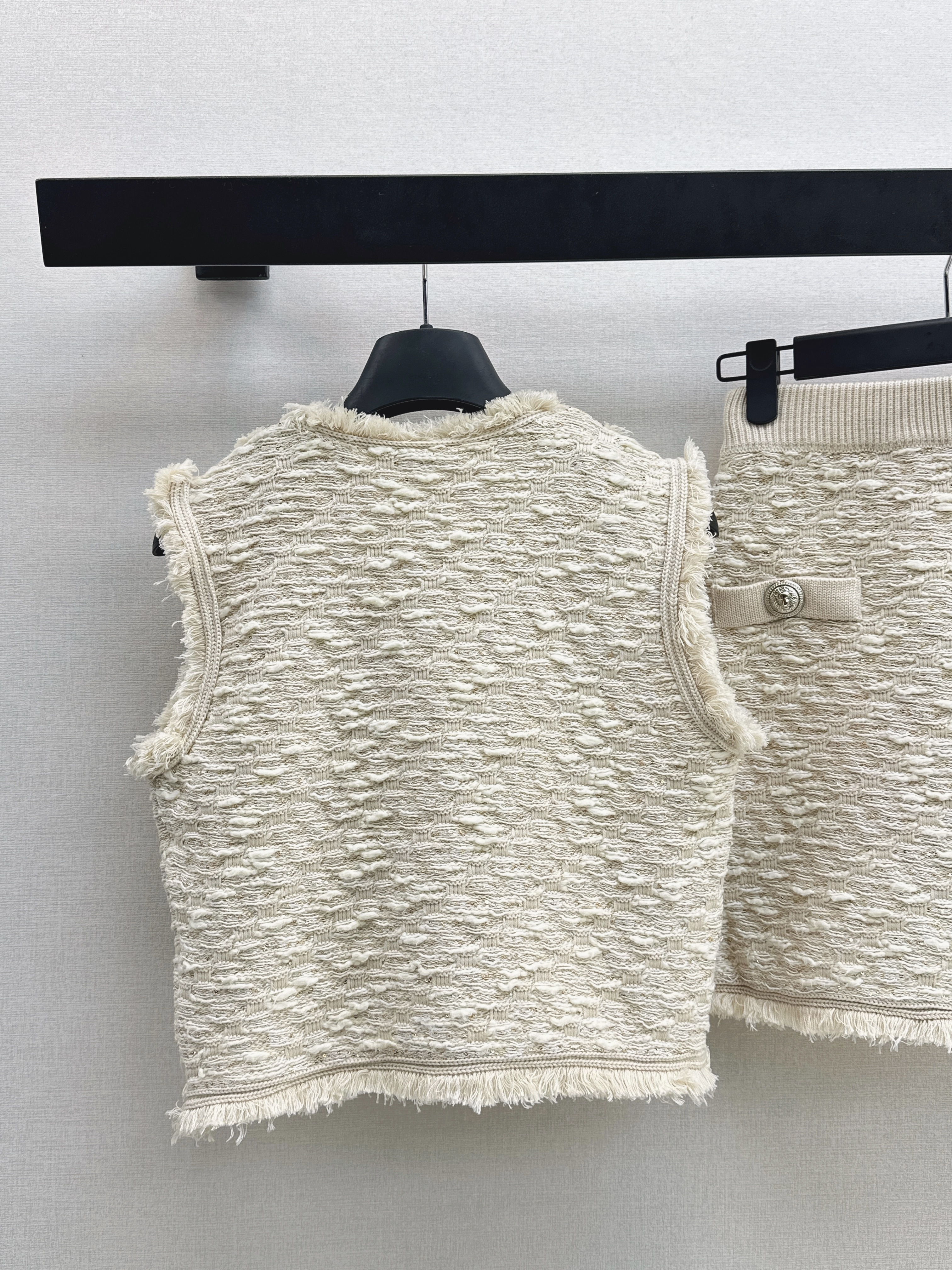 Bal 26ss fringe outfit set