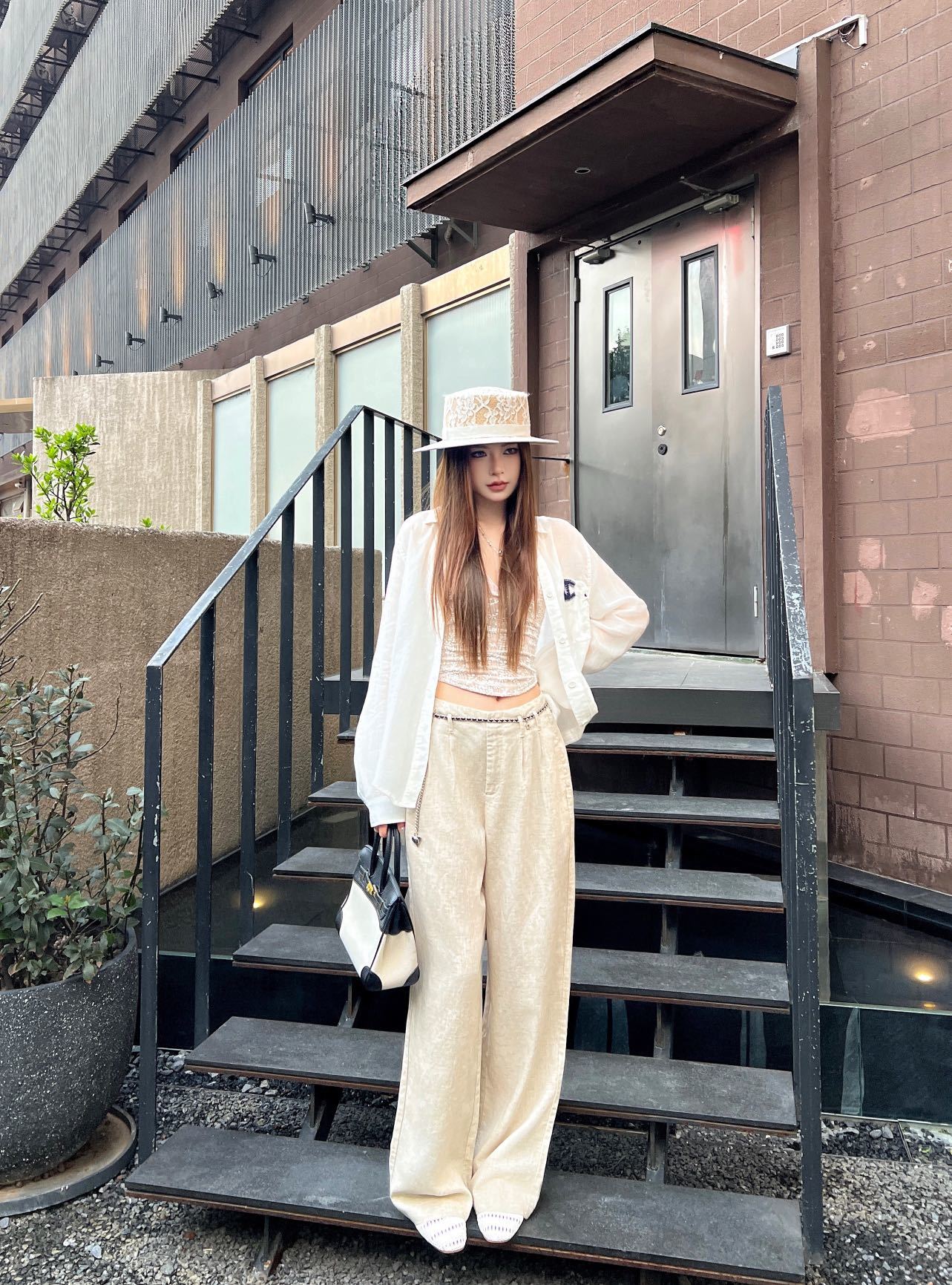 Chan 26ss straight pants
