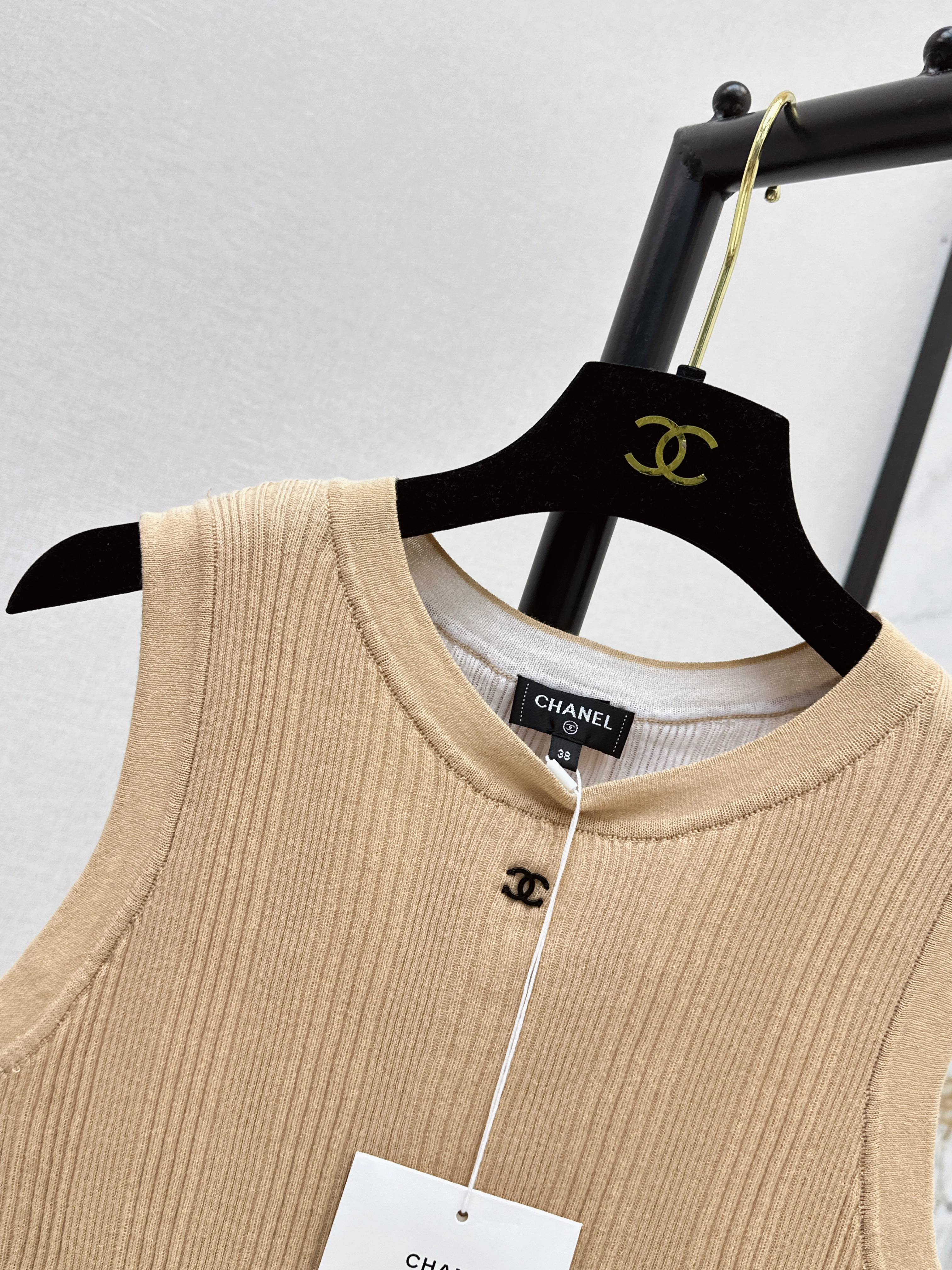 Chan 26SS Knit Tank Top