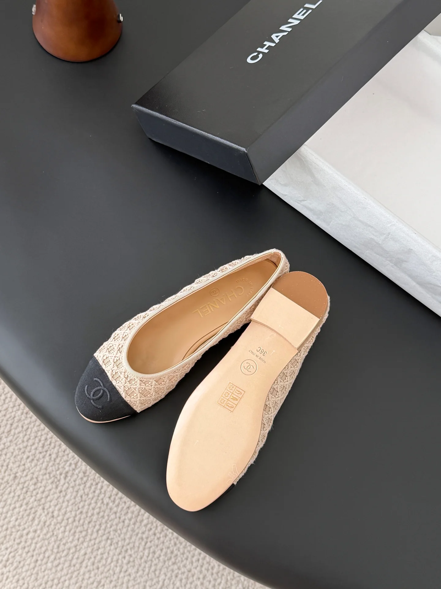 Chan 26ss ballerina shoes