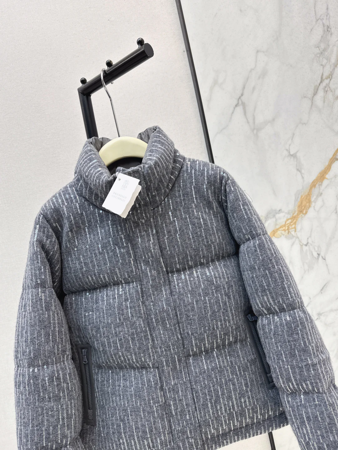 Brun 25fw wool down jacket