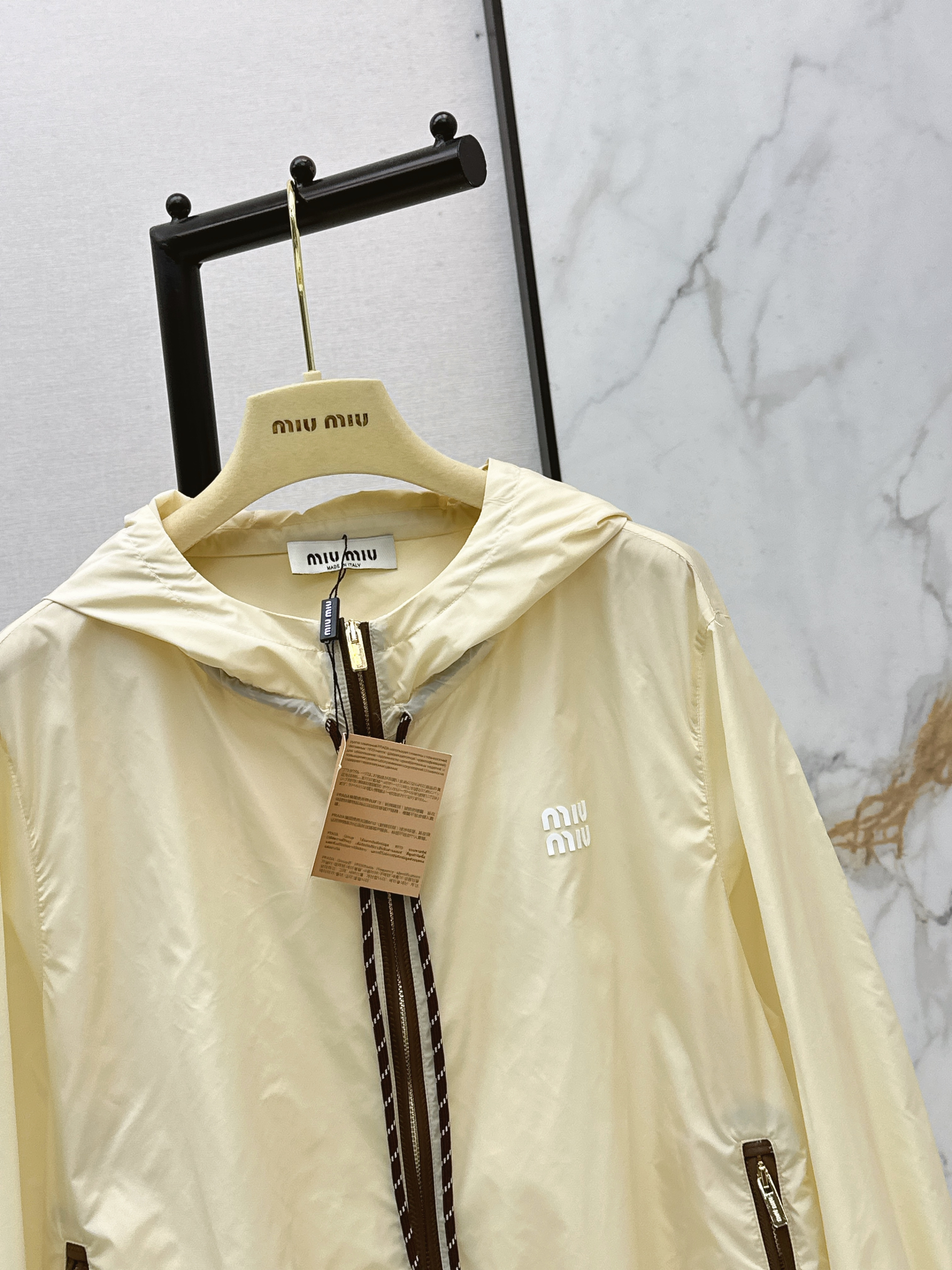 Miu 26ss windbreaker