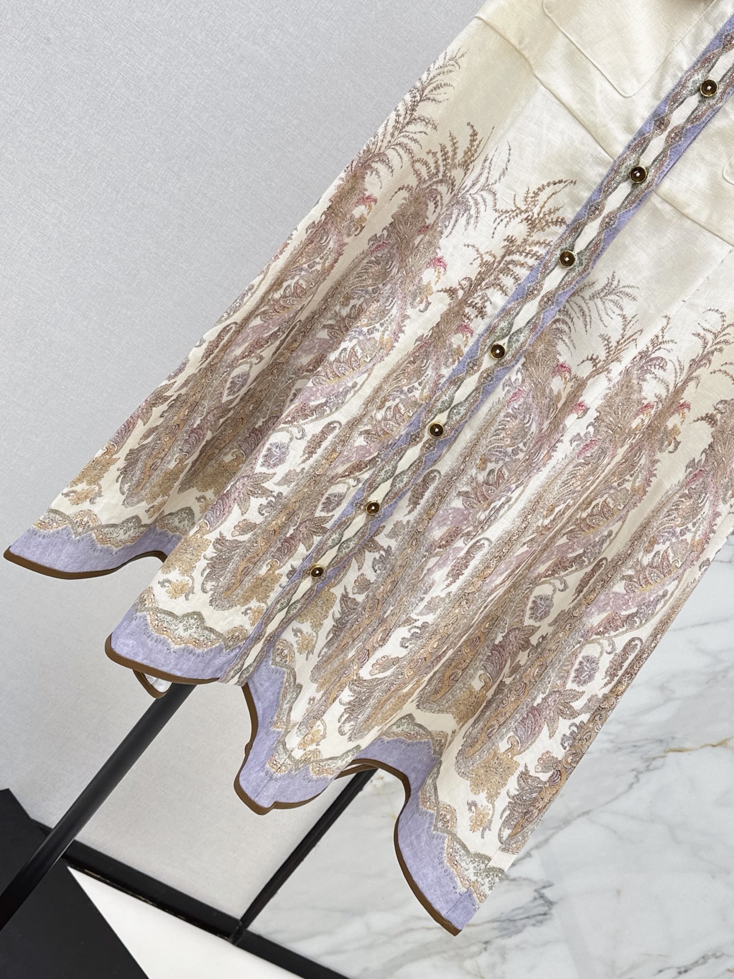 Zimm 26ss print skirt