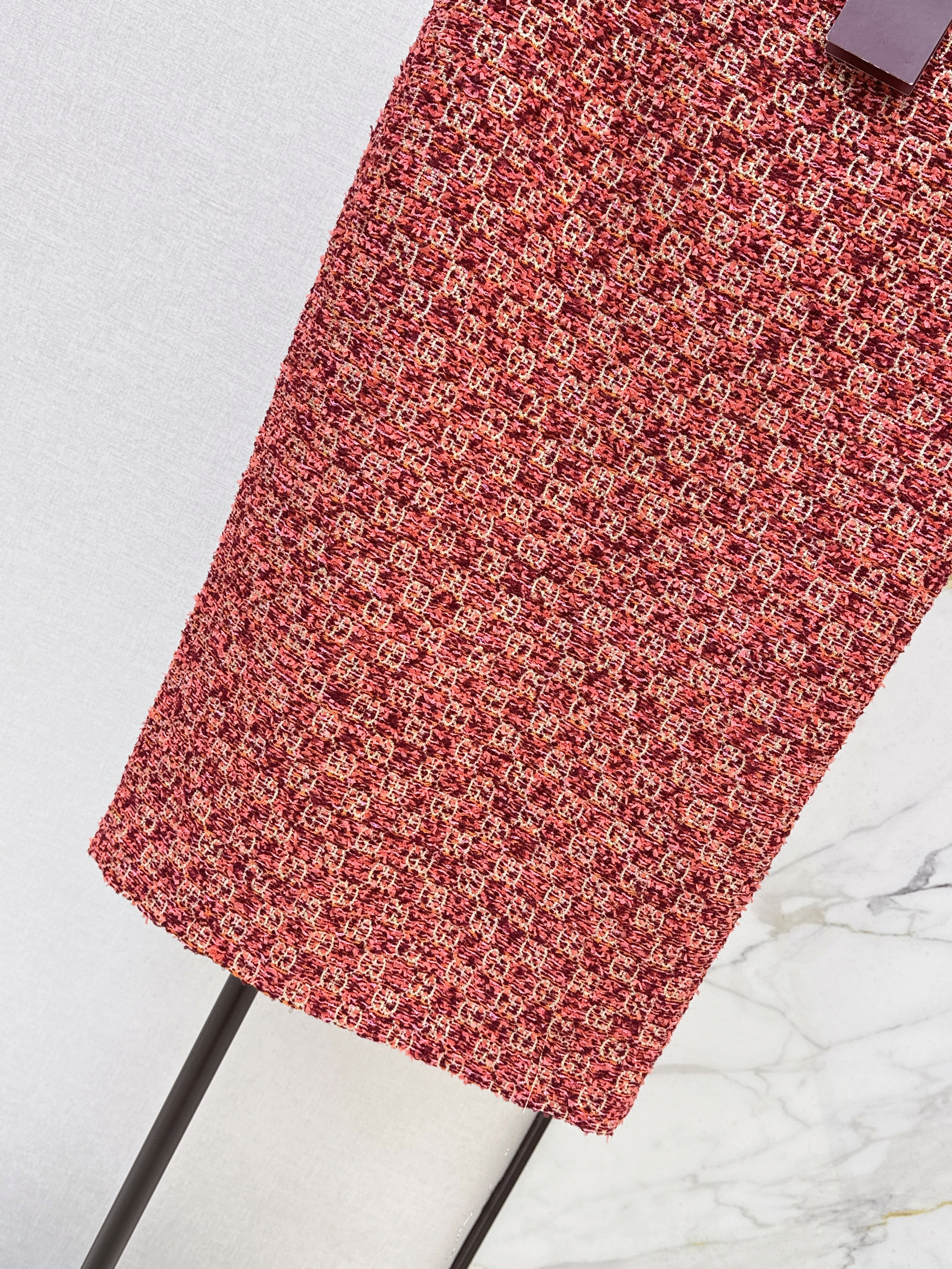 Guc 26ss jacquard skirt