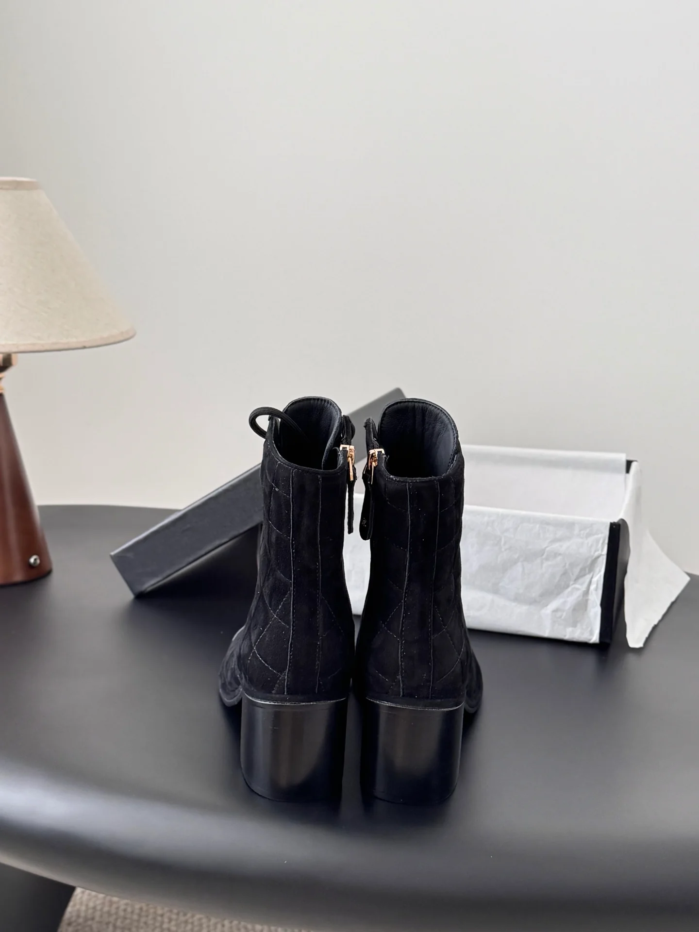 Chan 26ss ankle boots