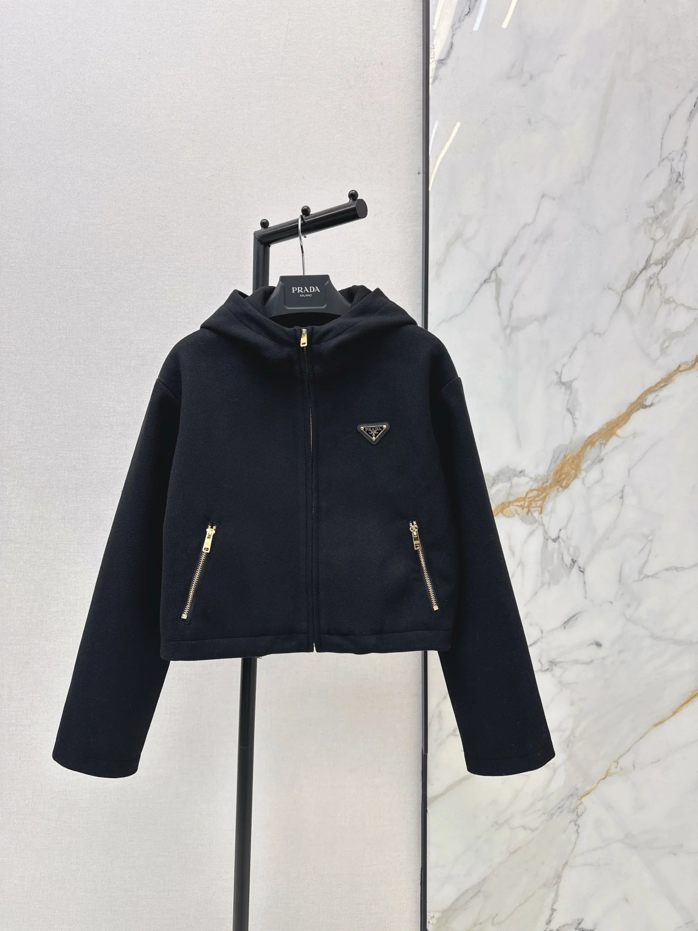 Prad 25fw hooded jacket