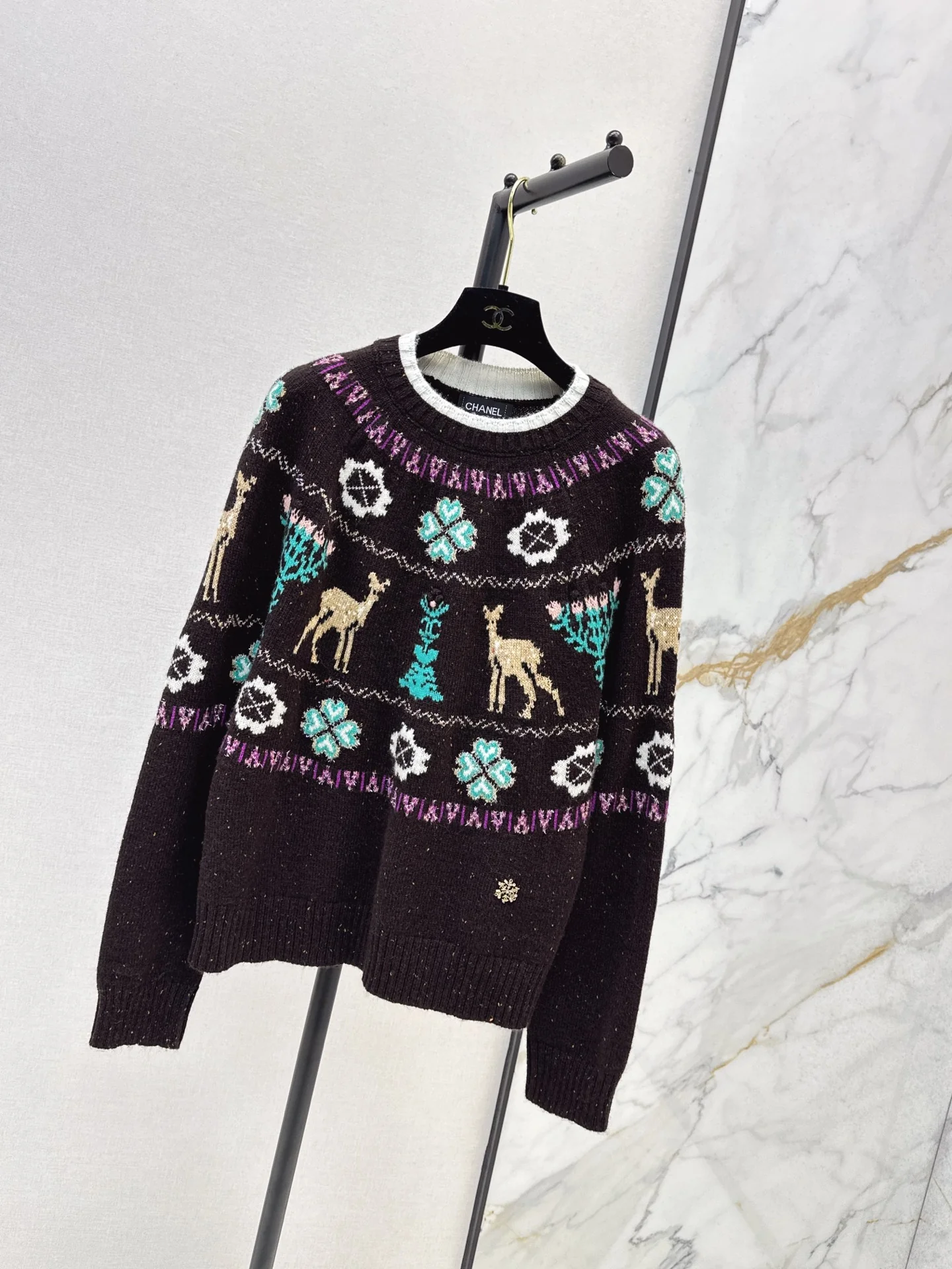 Chan 25fw christmas sweater