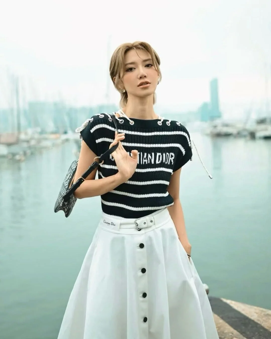 CD 25fw knit sweater