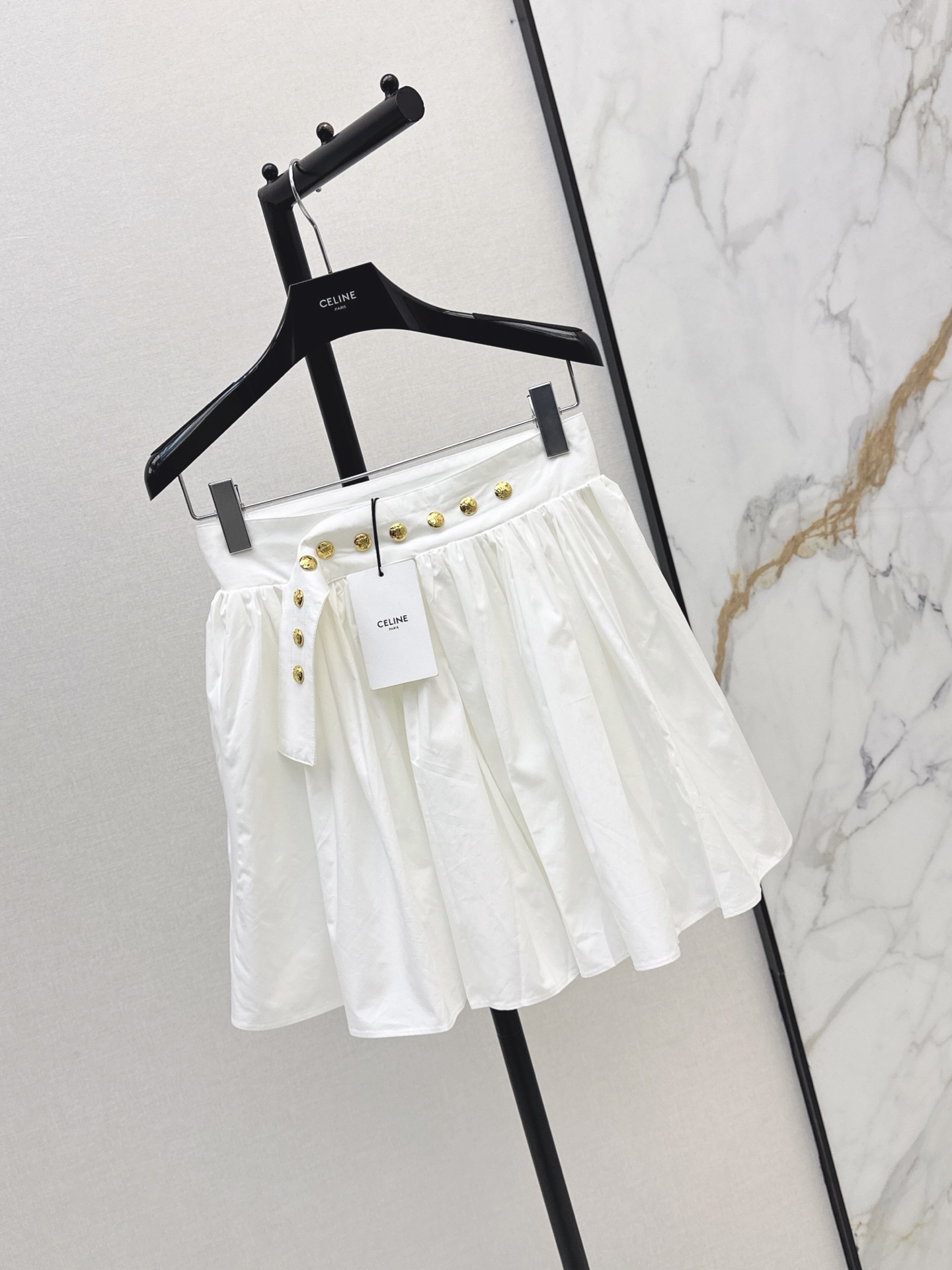 Celi 26ss pleated skirt