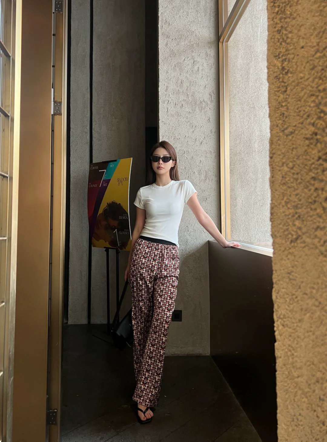 Louis 26ss print pants