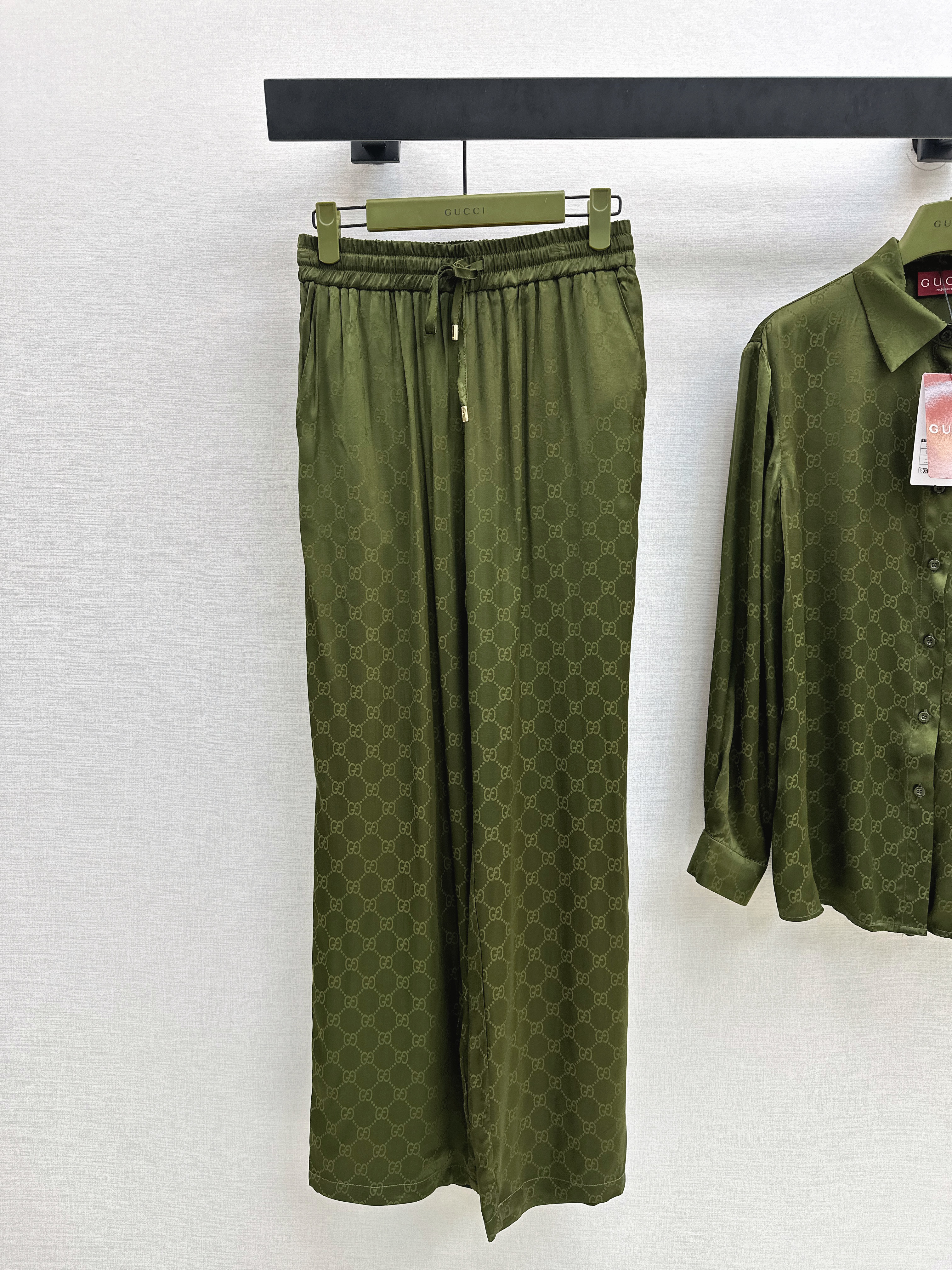 Guc 26ss jacquard casual outfit sets