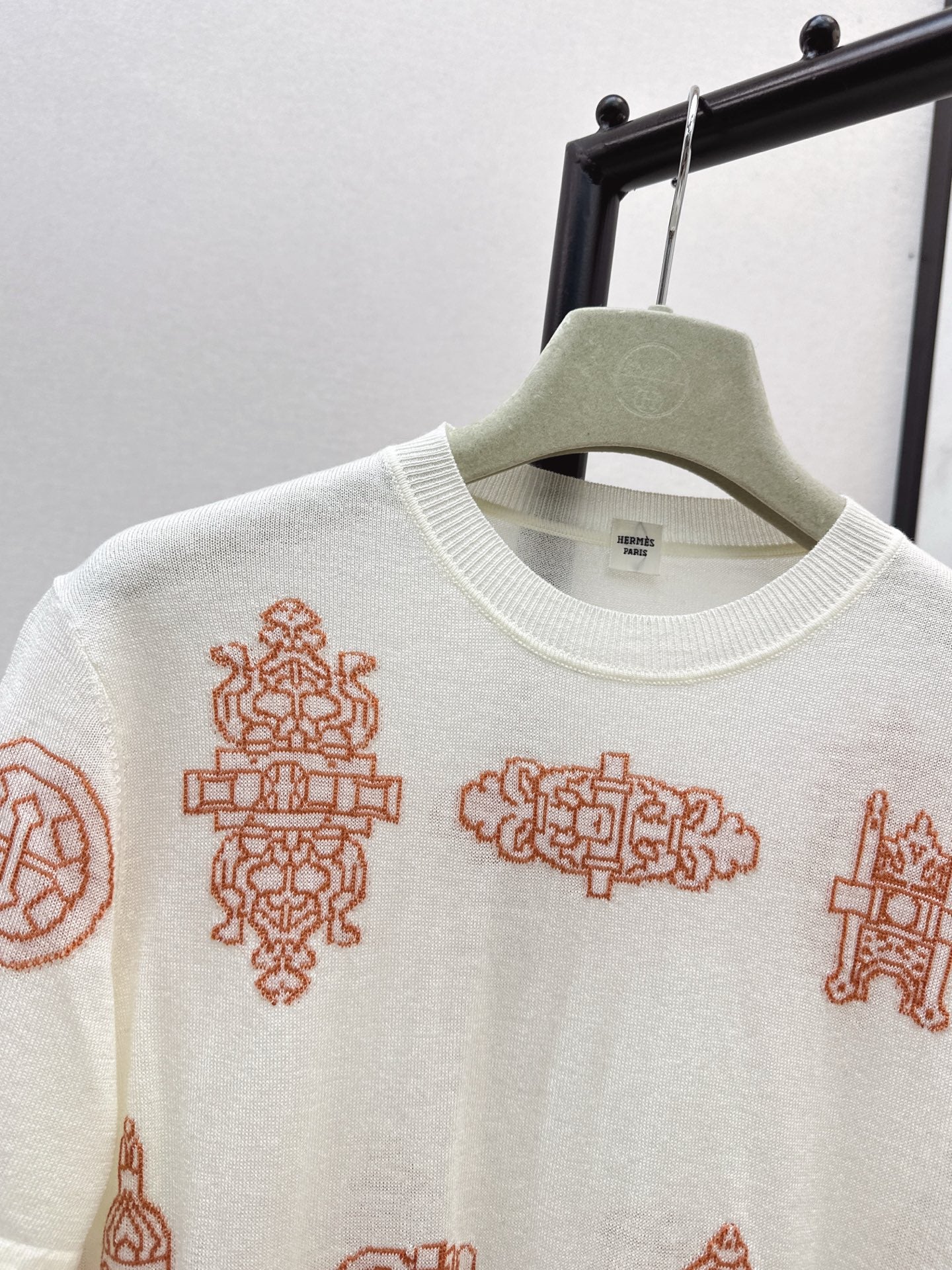 Herm 26ss jacquard  t-shirts