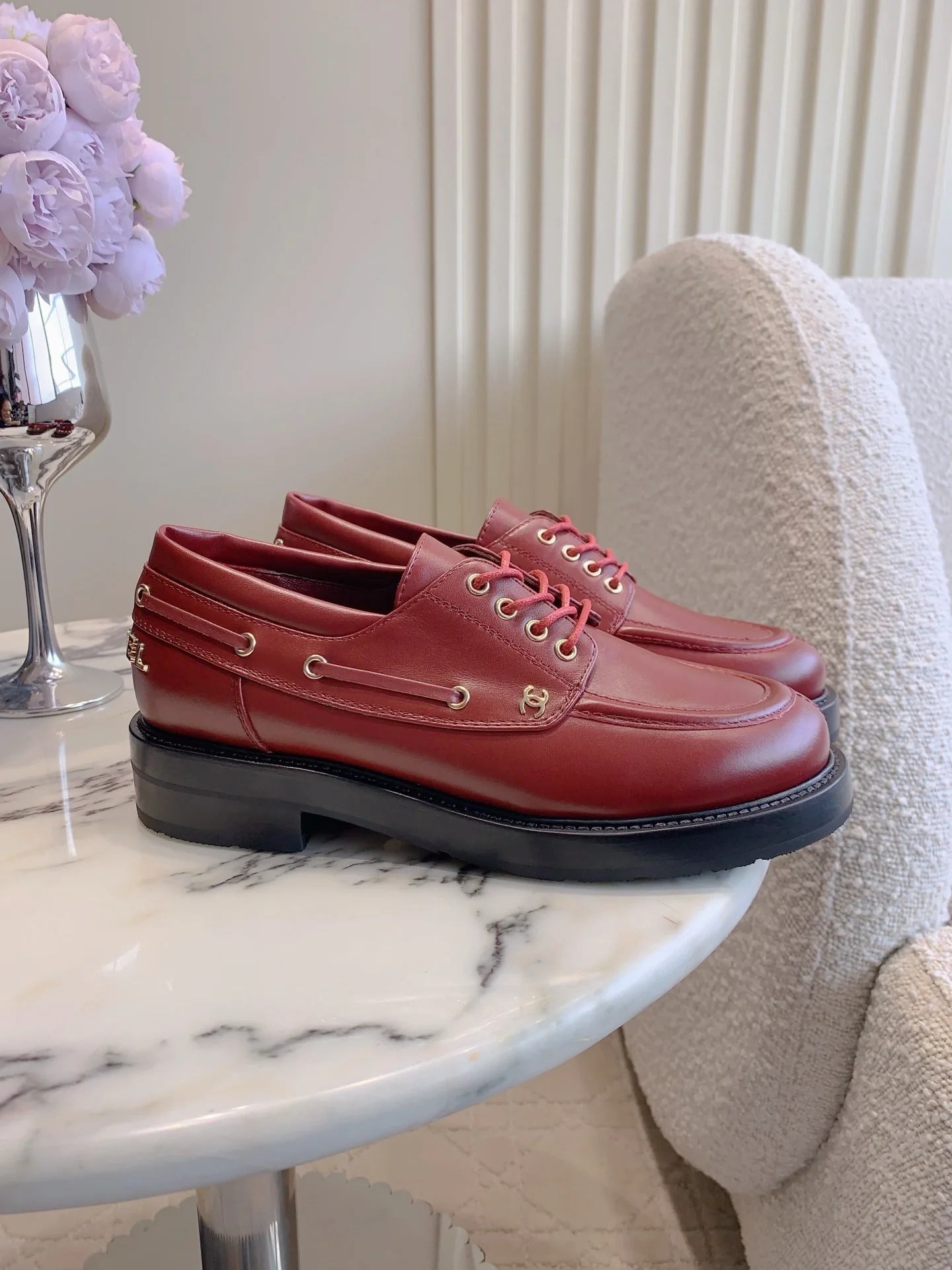 Chan 25fw loafer shoes
