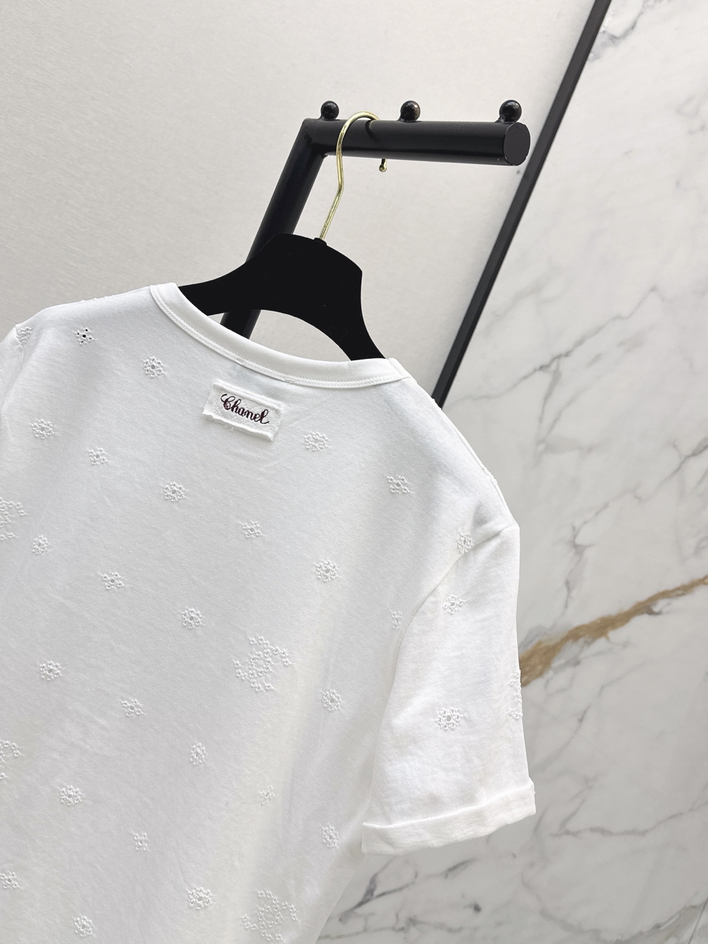 Chan 26ss hollow t-shirt