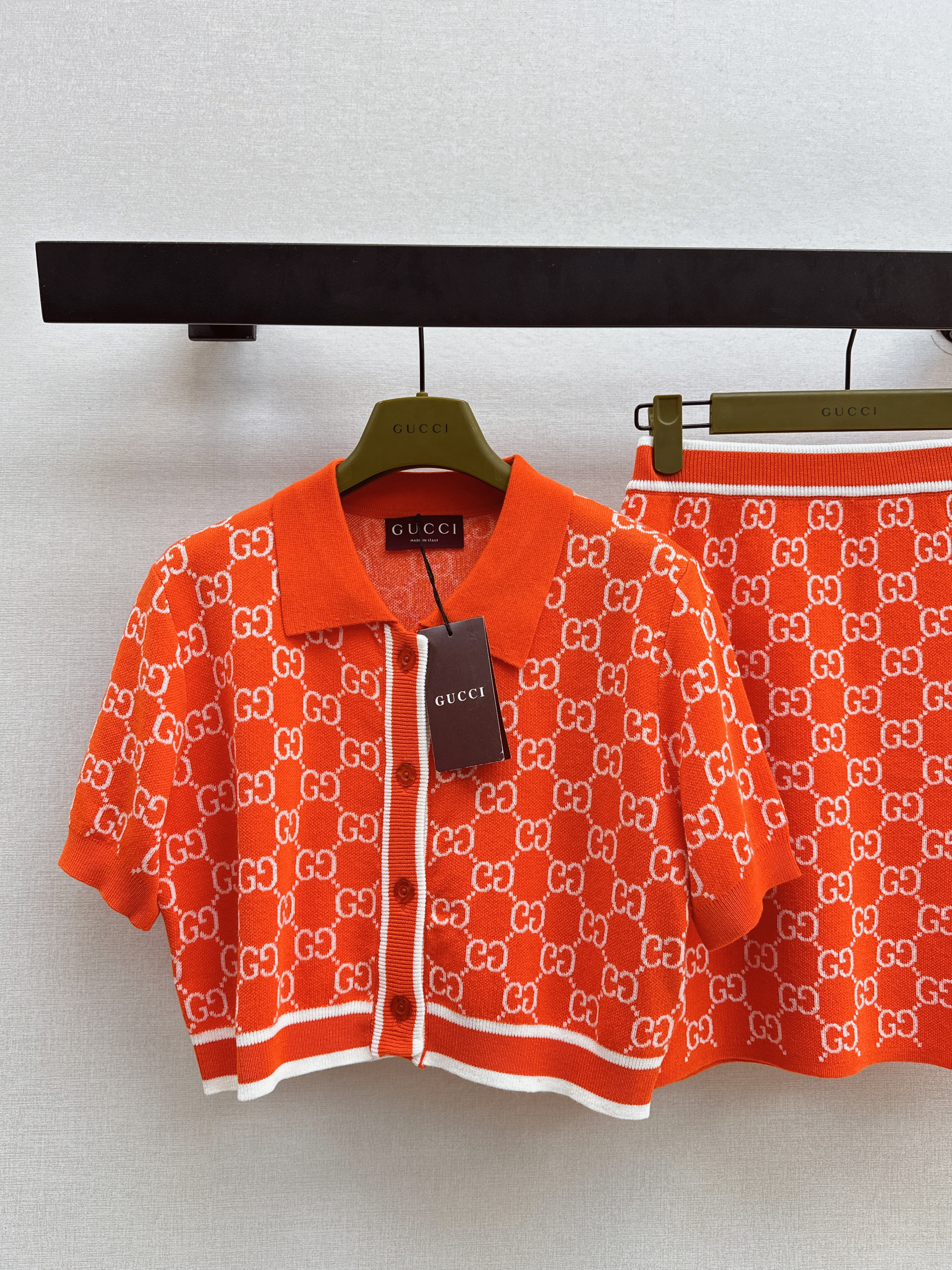 Guc 26ss jacquard suit