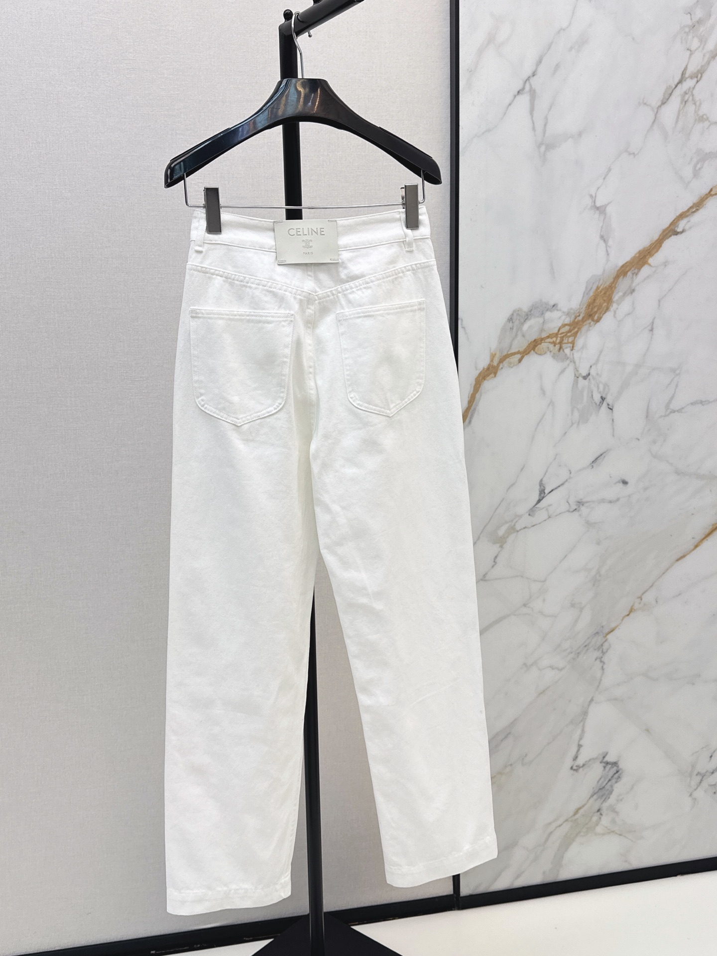 Celi 26ss metal pendant jeans