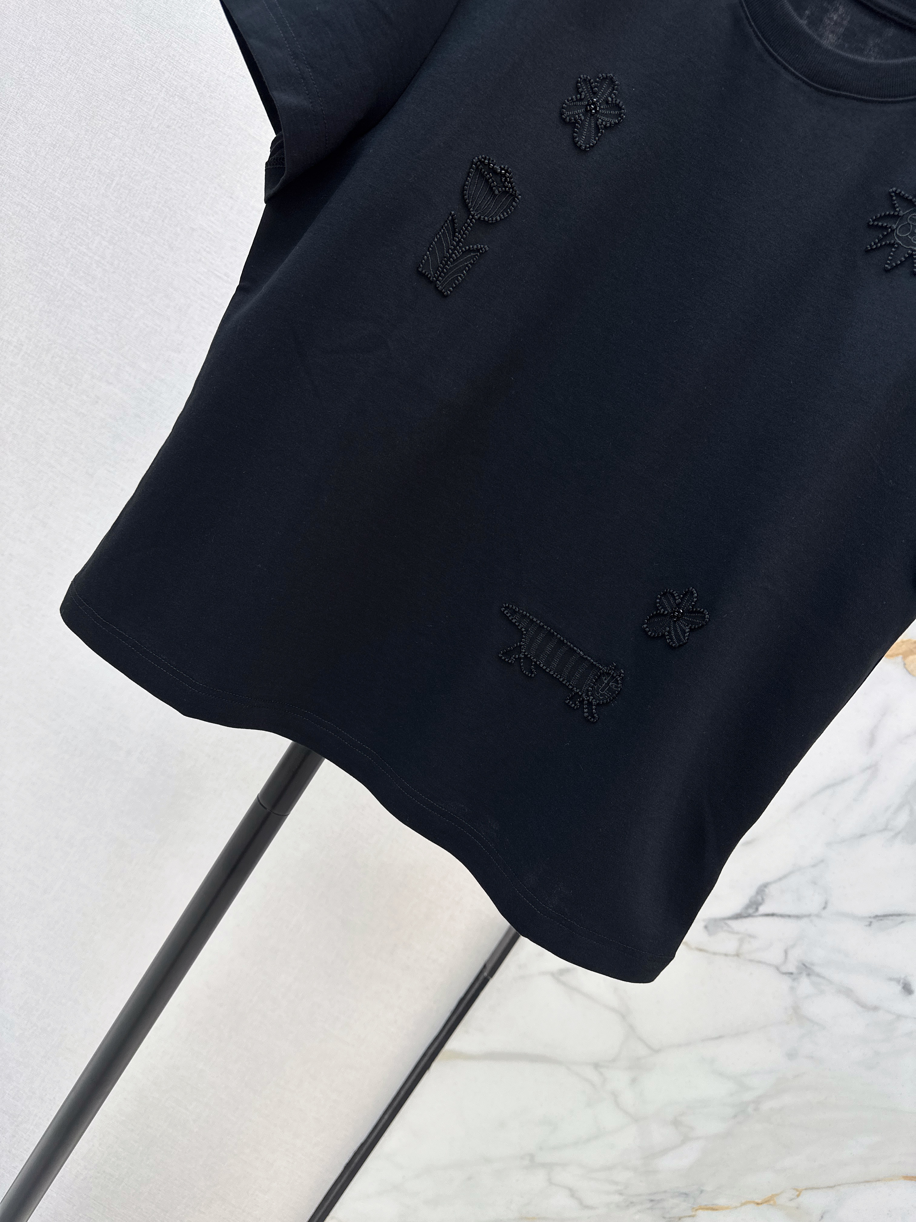 Chan 26ss beading t-shirt