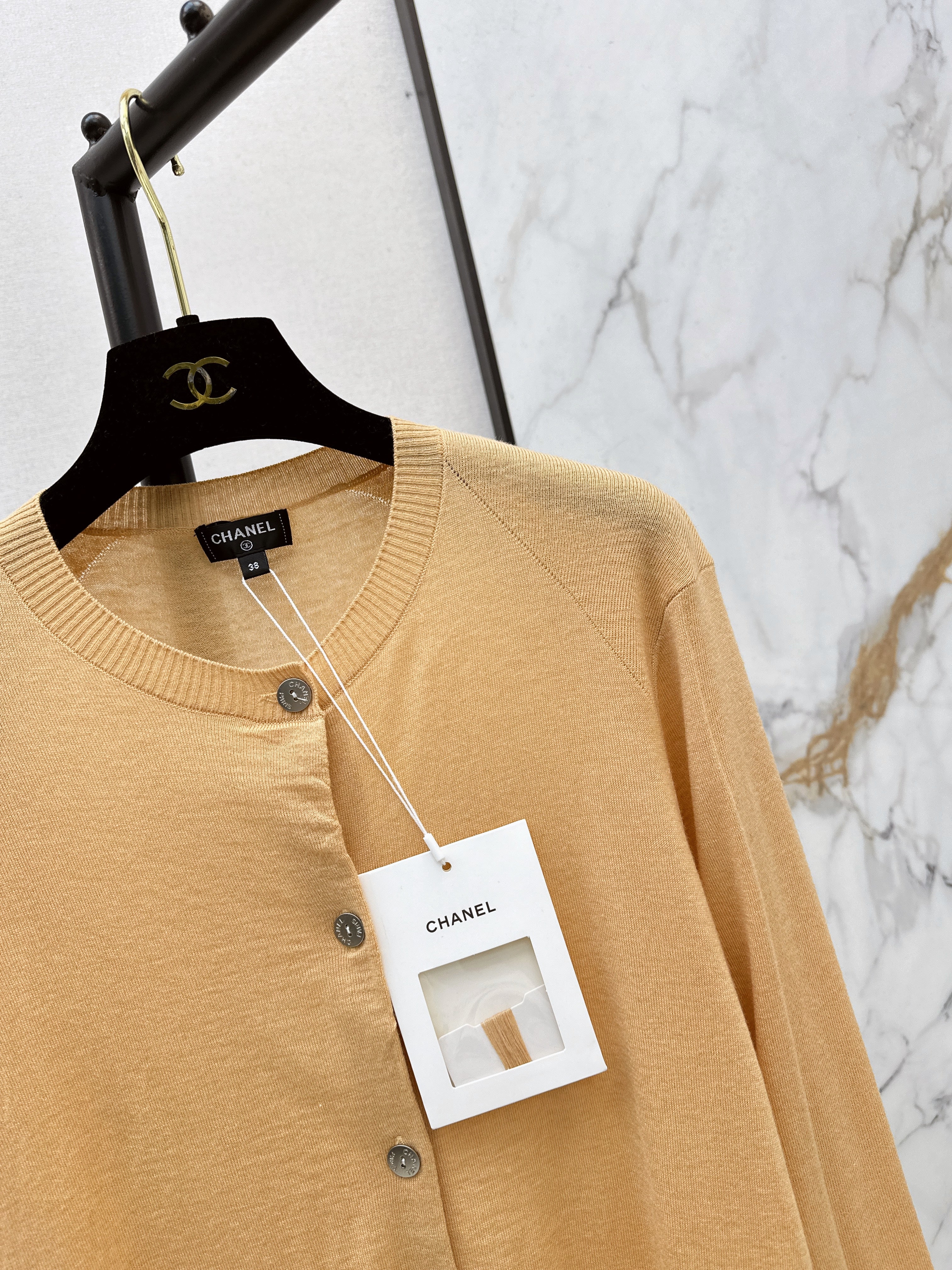 Chan 26ss knitted cardigan