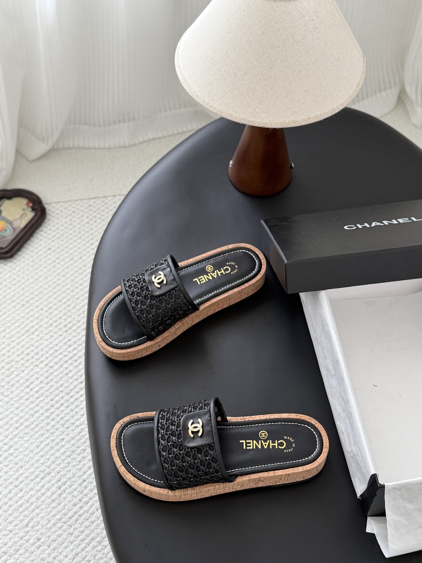 Chan 26C mesh slippers