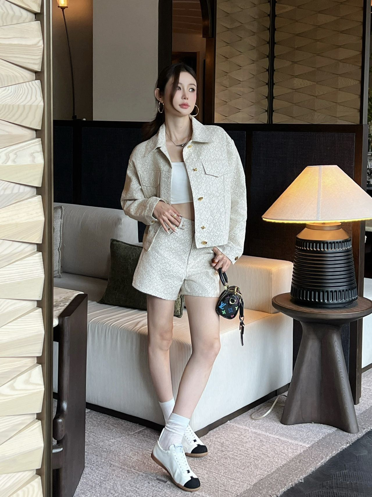 Loui 26ss jacquard jacket