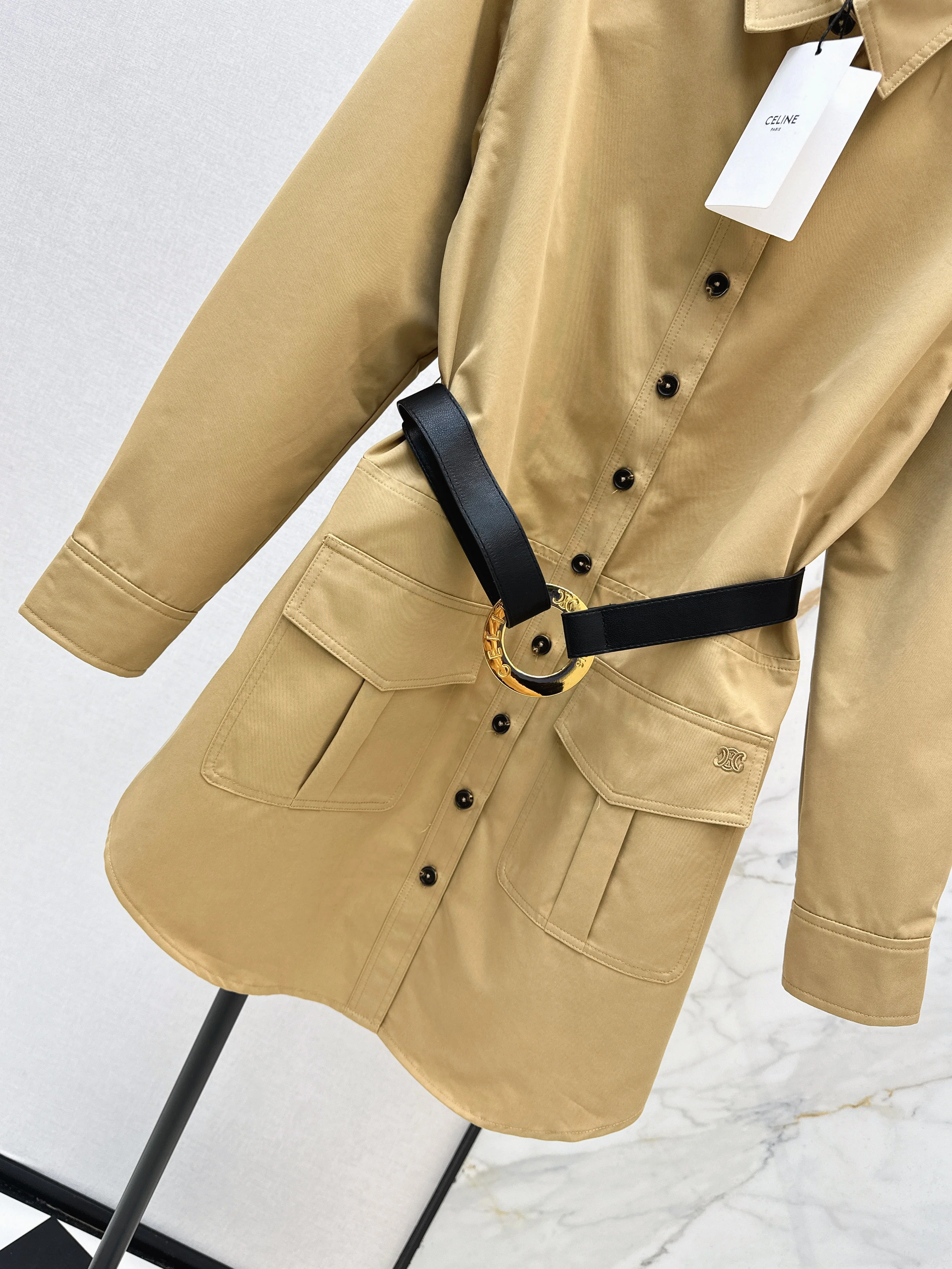 Celi 26ss dress with belted