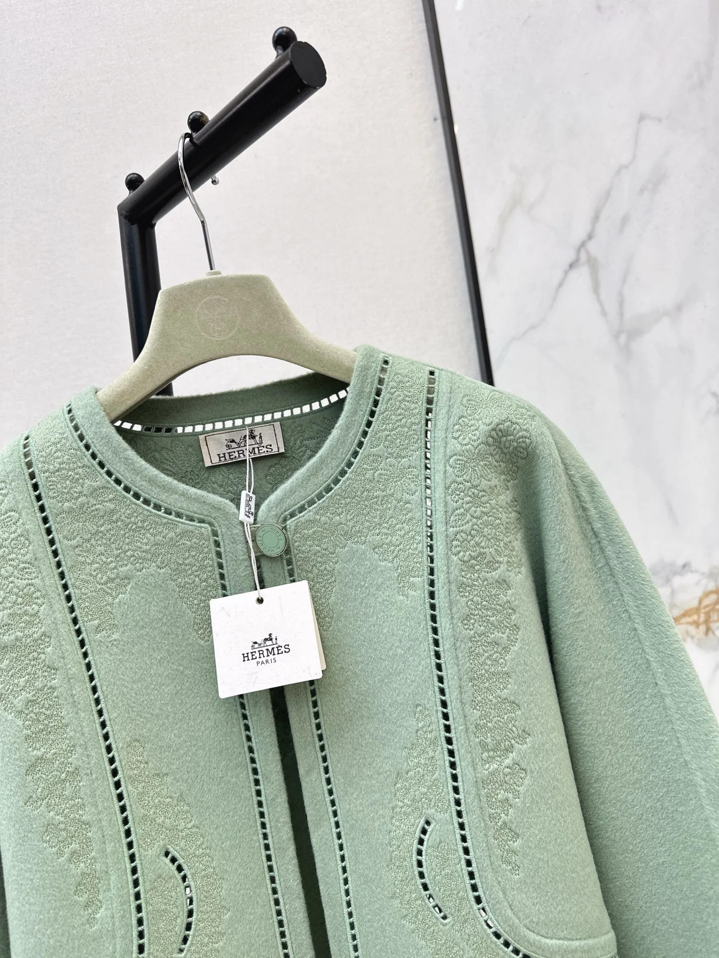 Herm 25fw embroidery jacket