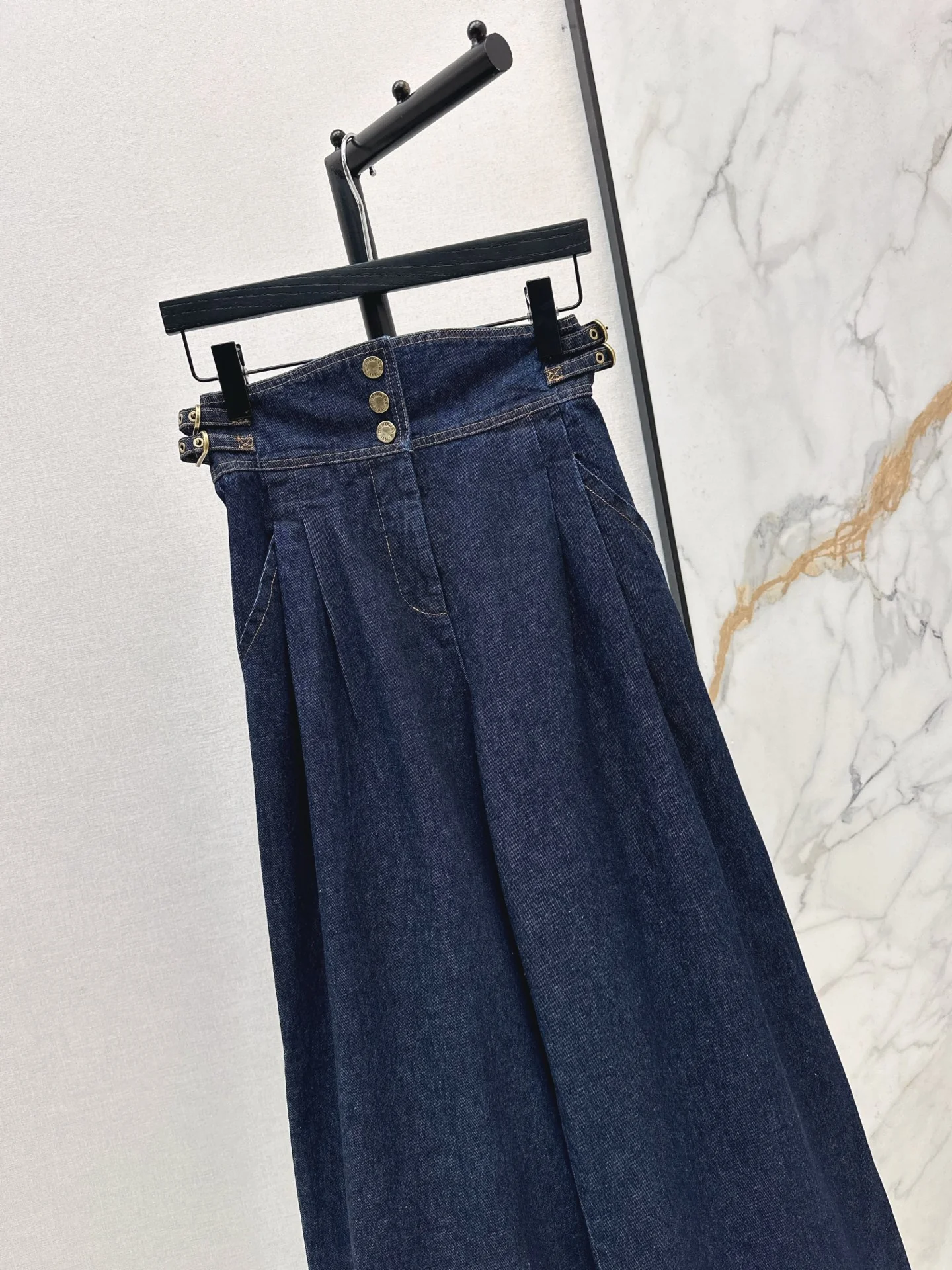 Zimm 26ss wide-leg jeans