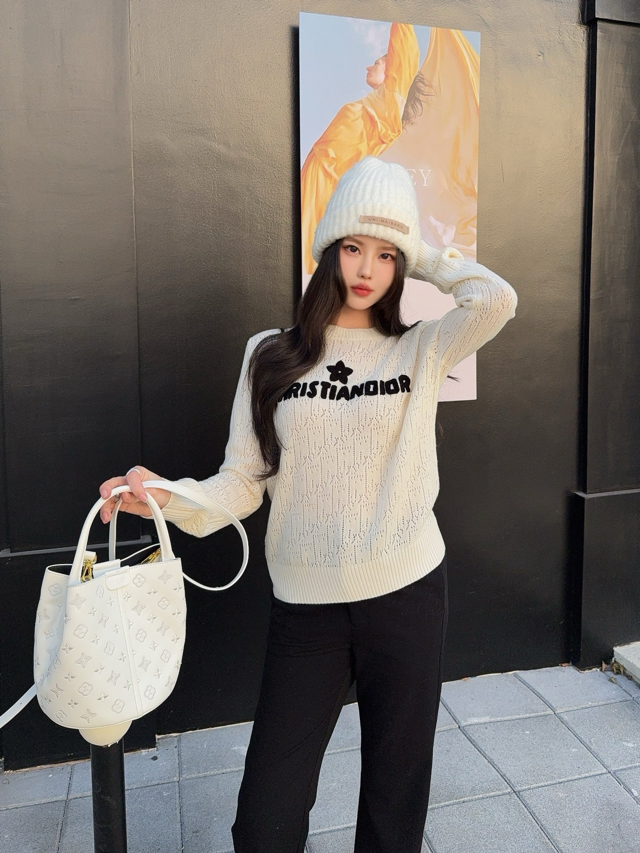CD 26ss embroidery sweater