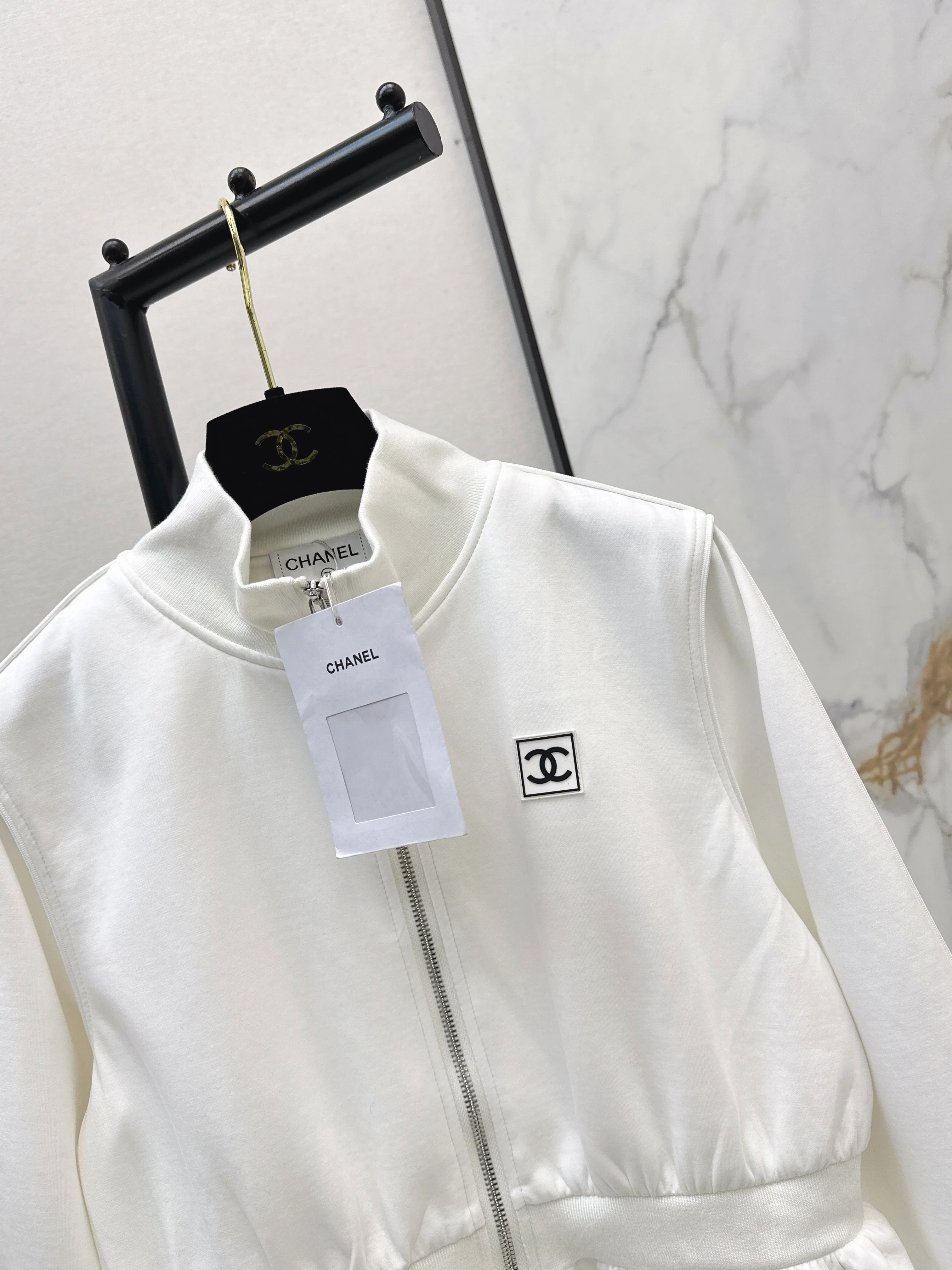 Chan 26ss stand-collar jacket