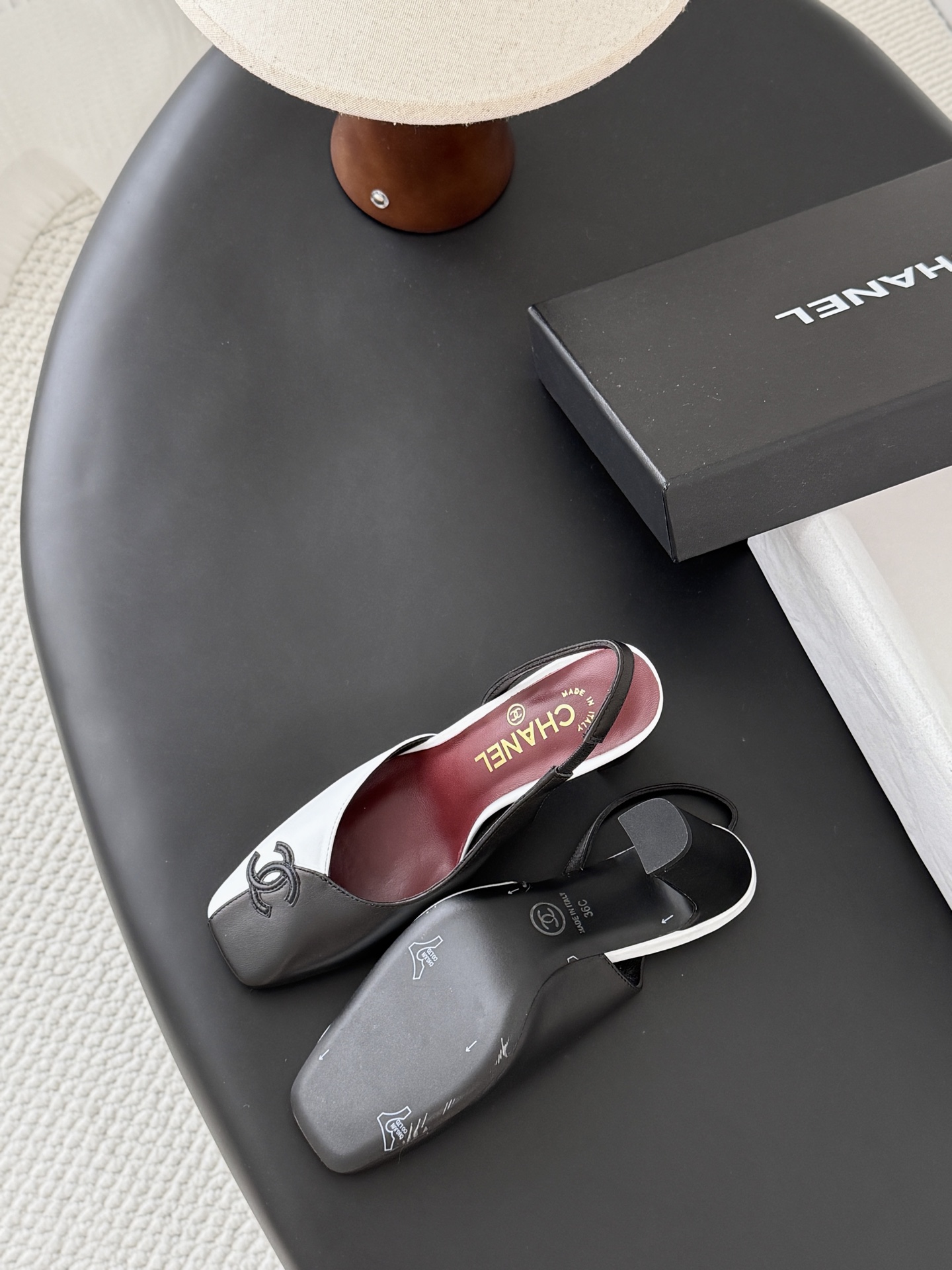 Chan 26ss slingback heel