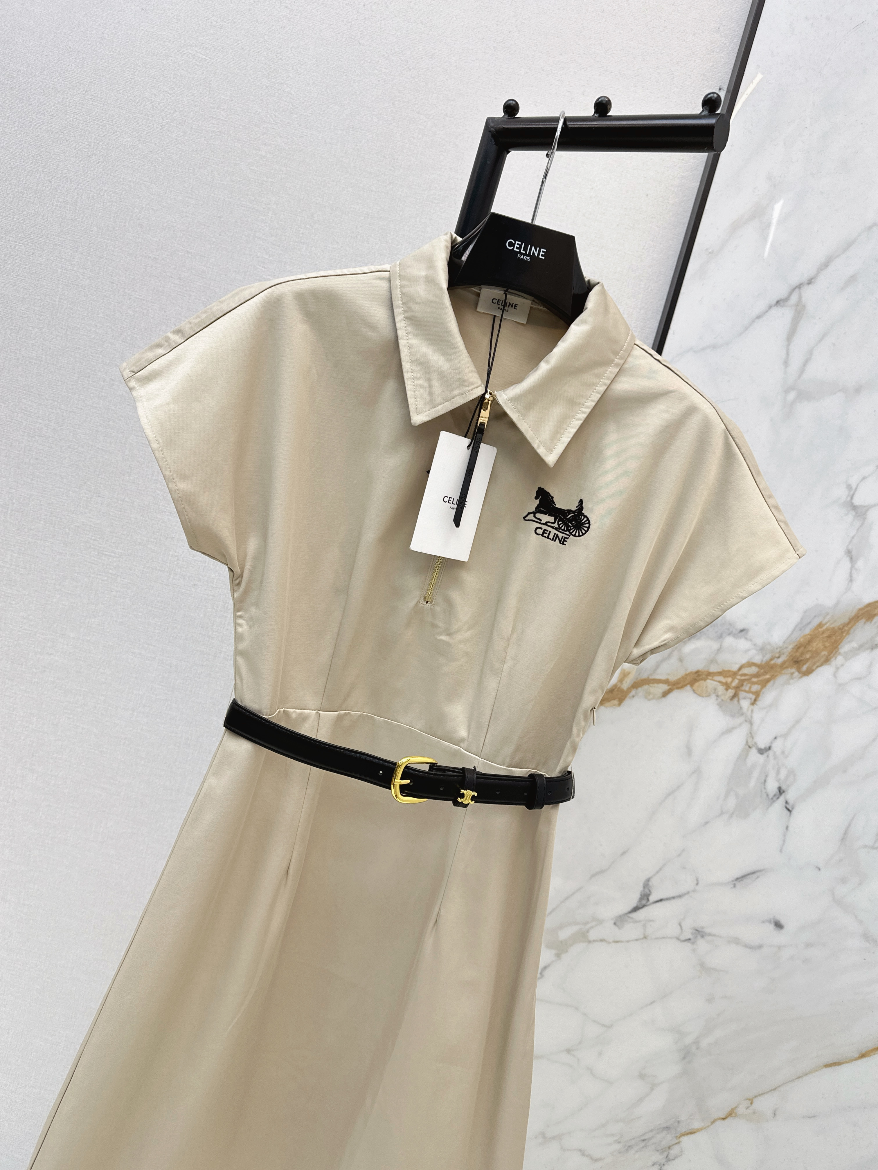 Celi 26ss belted dress