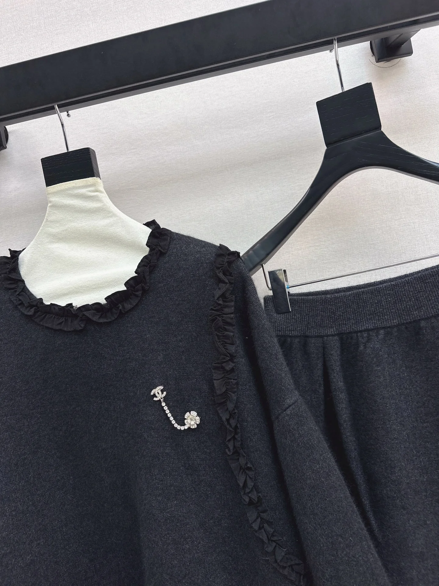 Chan 26ss wool outfit set