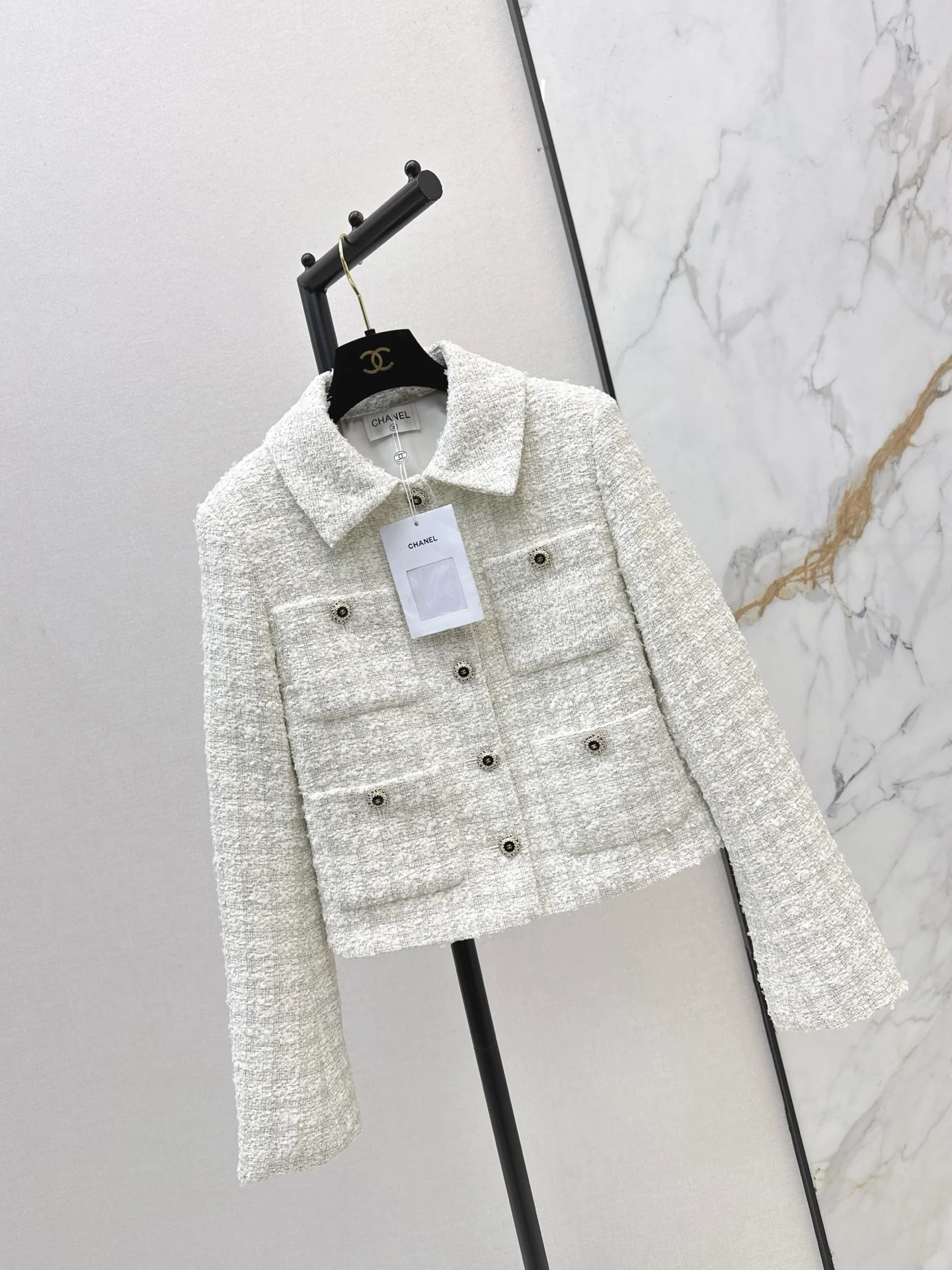 Chan 25fw tweed jacket