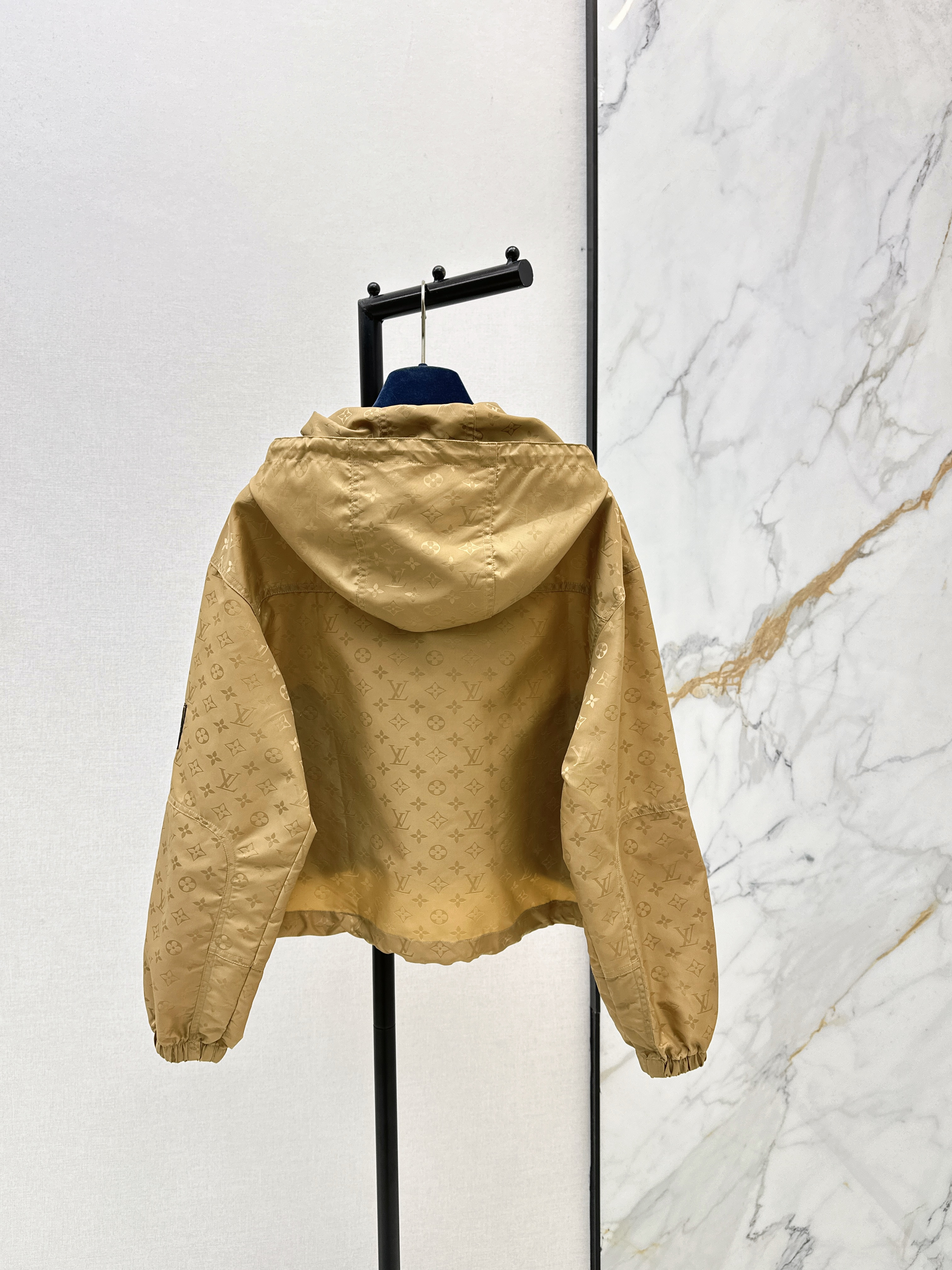 Loui 26ss jacquard hooded jacket