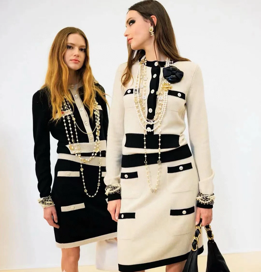 chan 25ss knit skirt