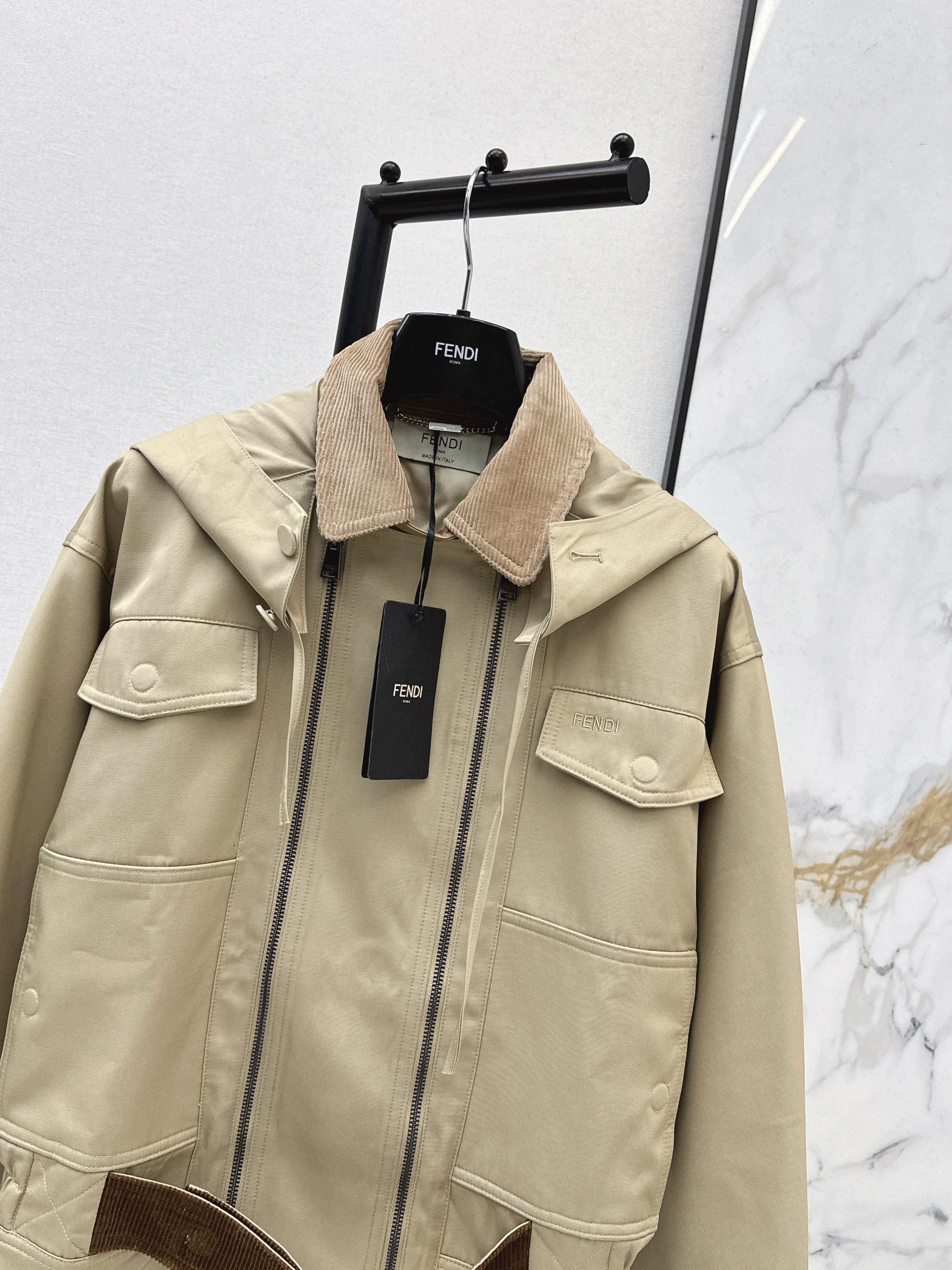 Fen 26ss trench coats