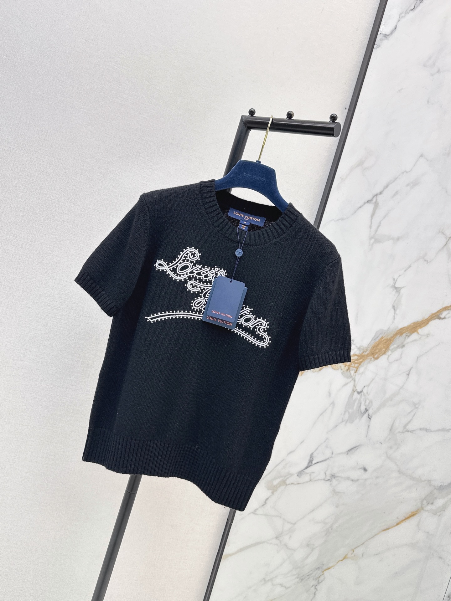 Loui 26ss embroidery knit sweater