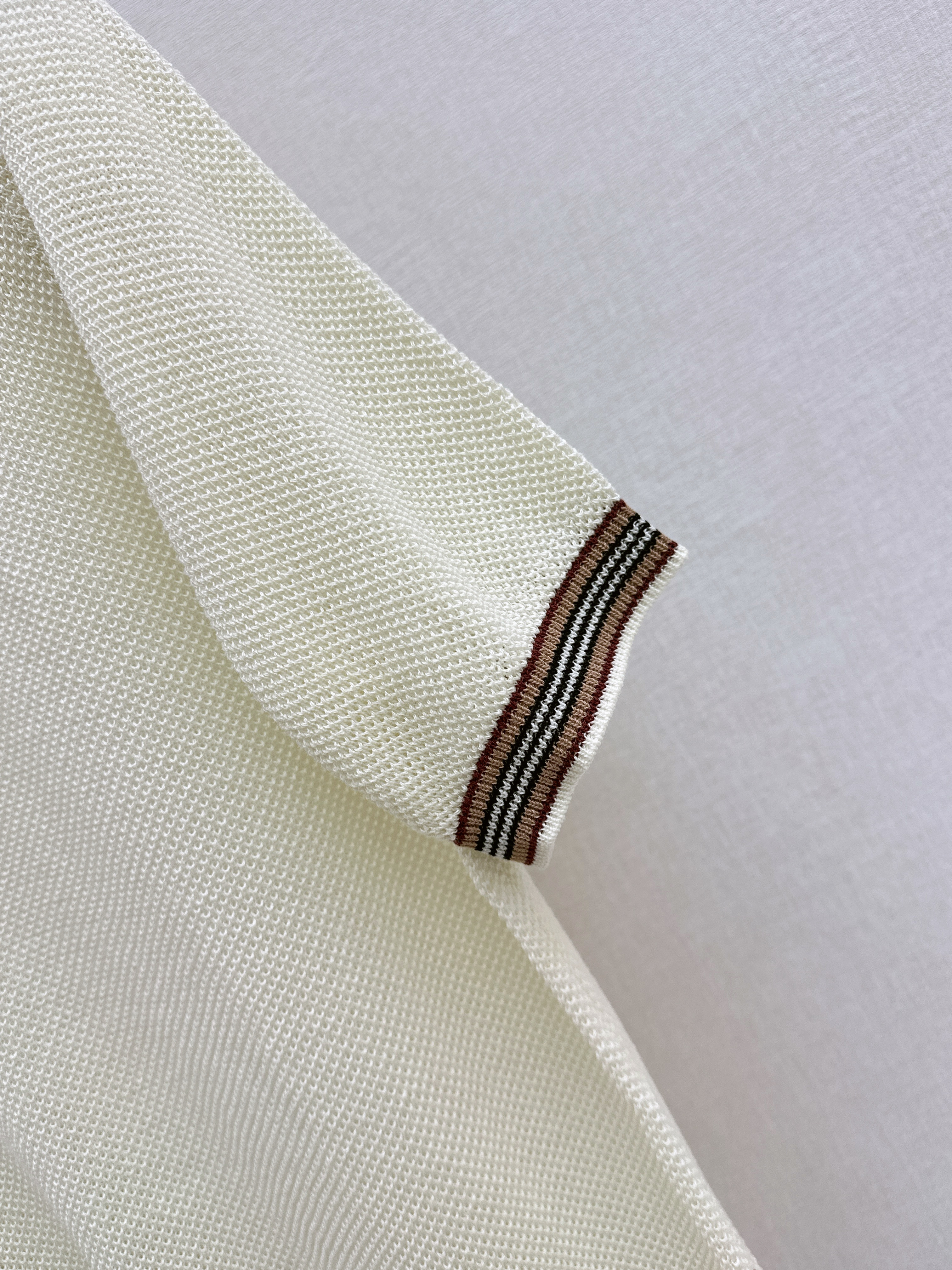 Bur 26ss embroidery knitwear