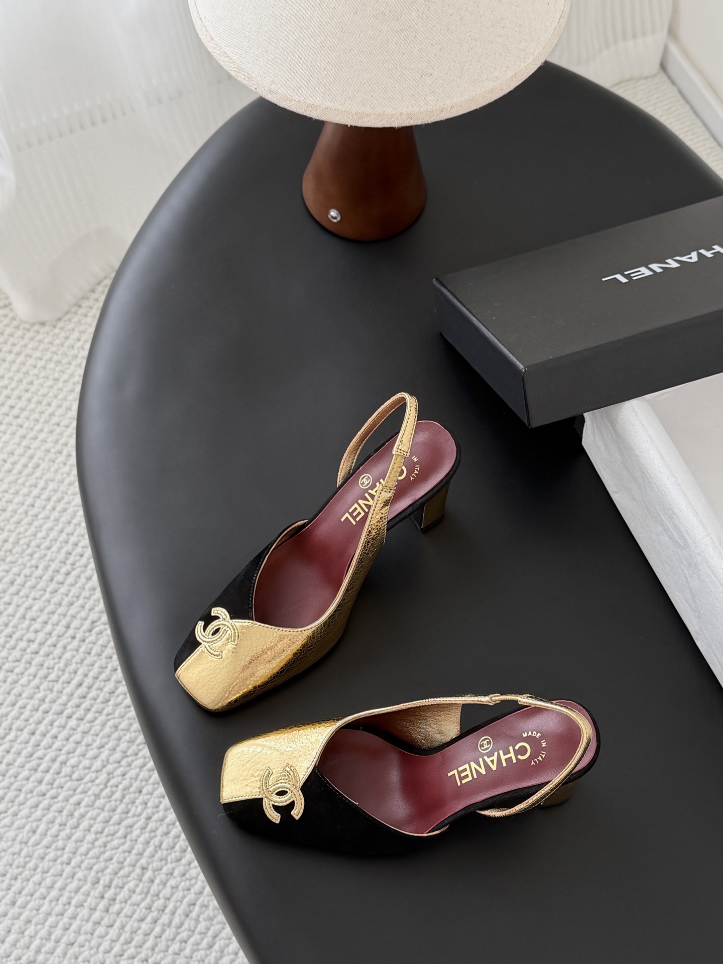 Chan 26ss slingback heel