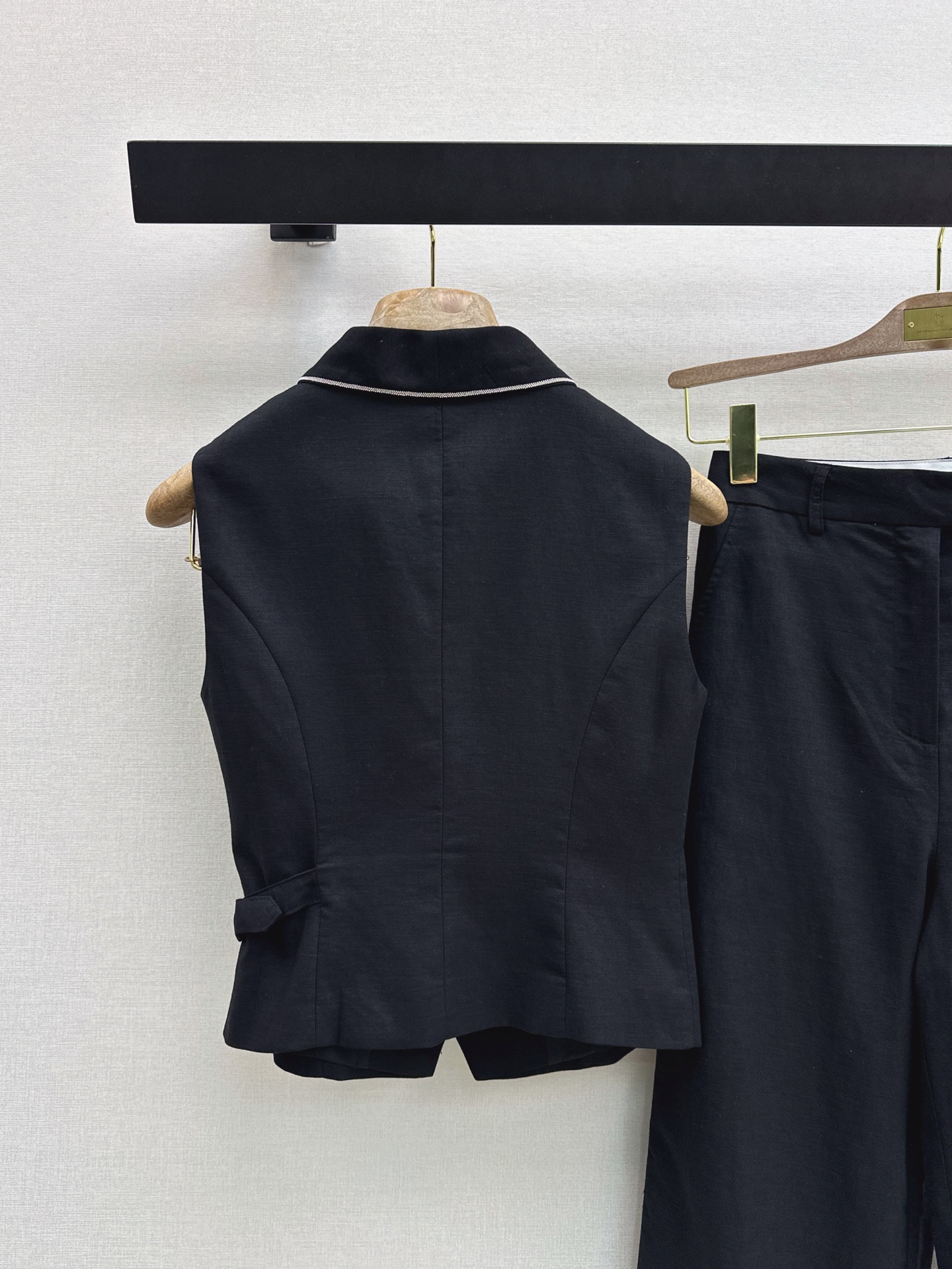 Brun 26ss waistcoat suit pants sets