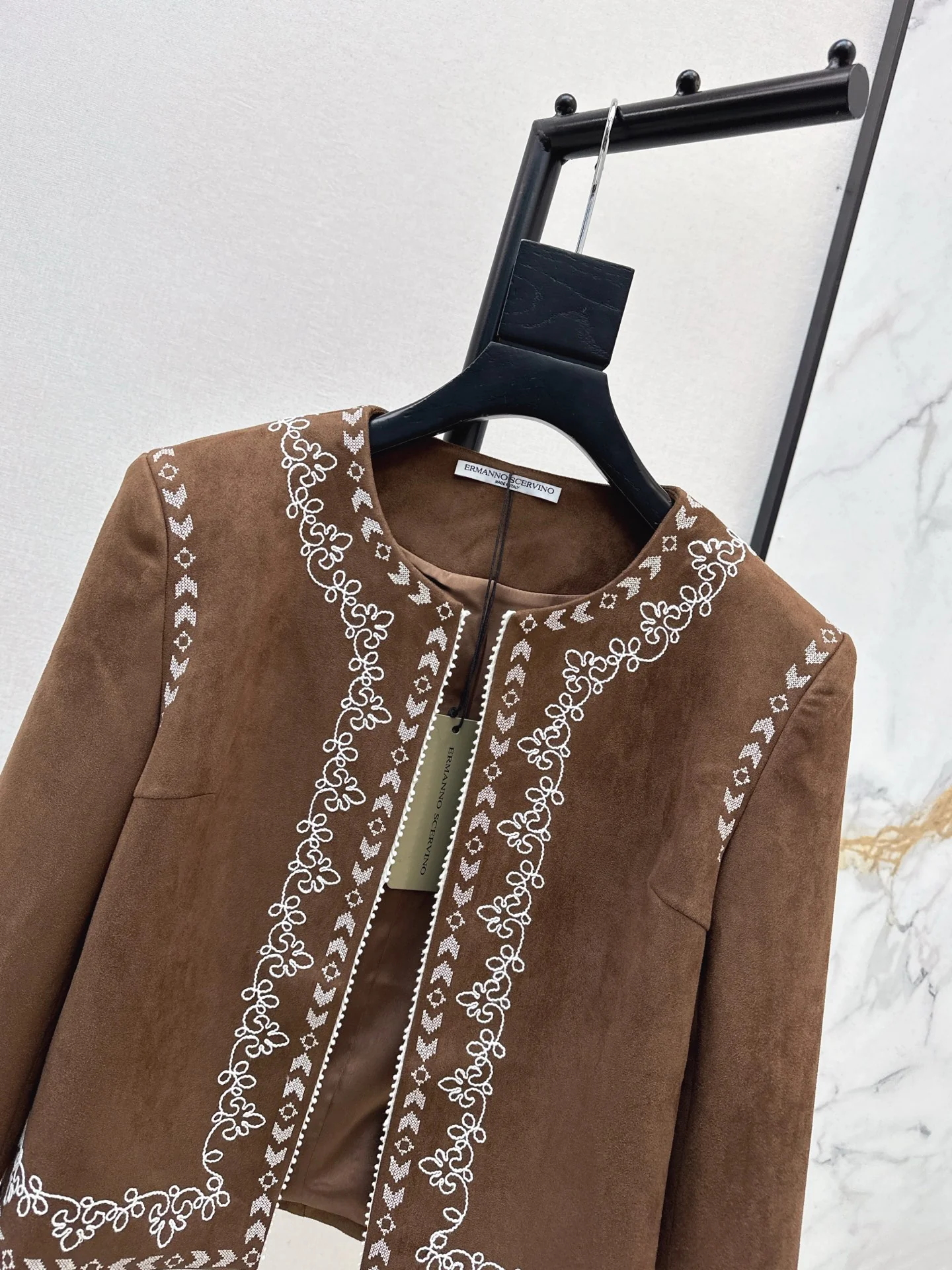 Erma 25fw suede jacket